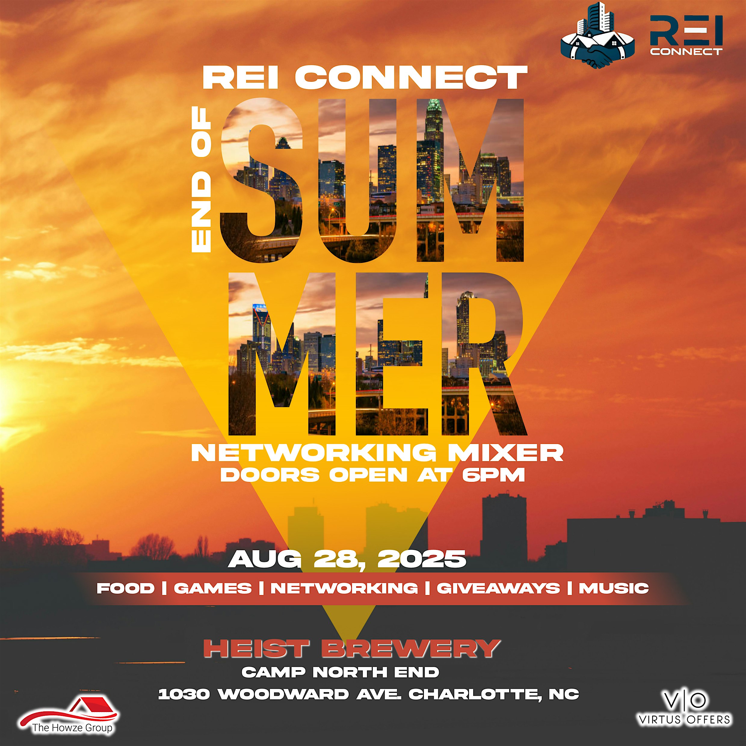 REI Connect: End of Summer Networking Mixer at Heist Brewery and Barrel Arts – Charlotte, NC