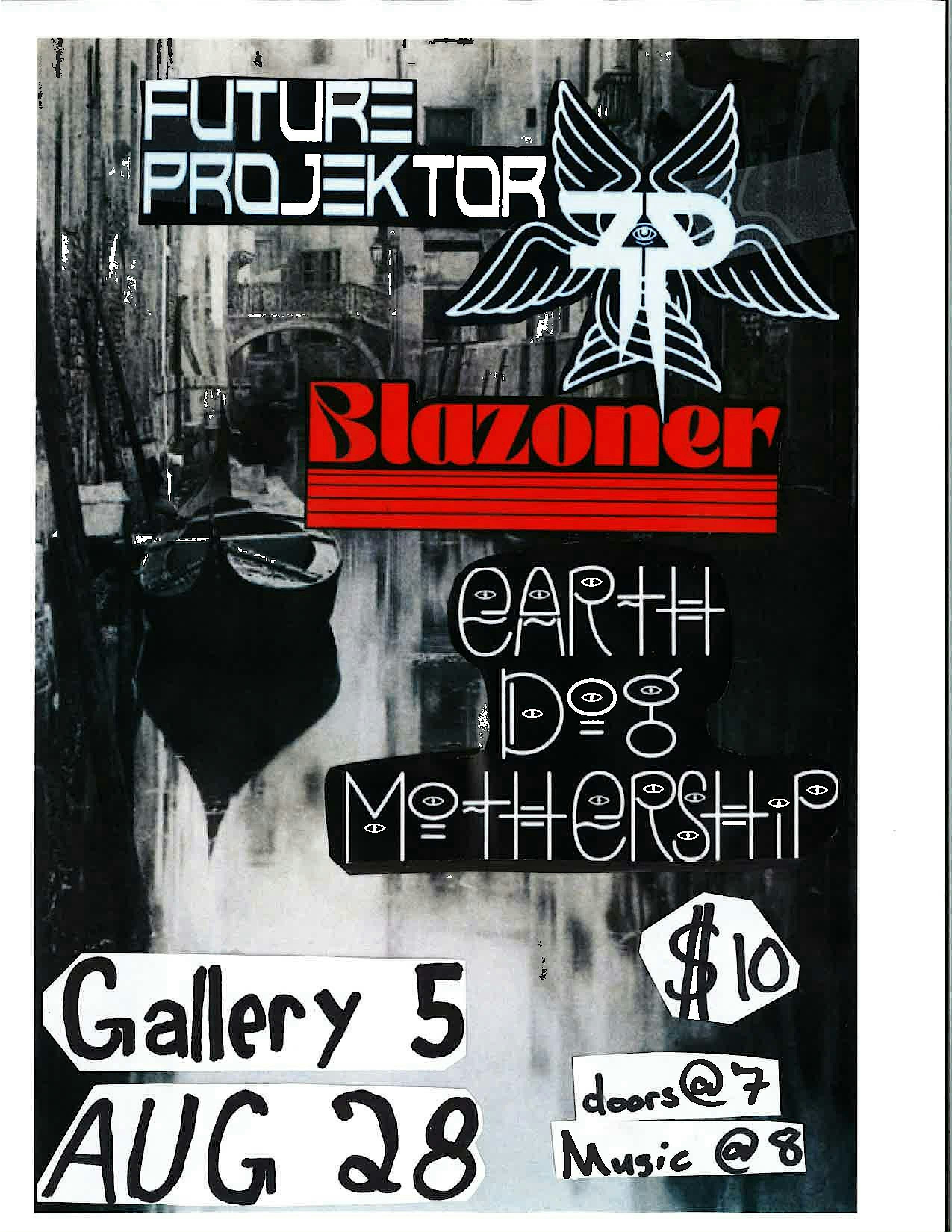 Future Projektor, Blazoner, Earth Dog Mothership at Gallery5 – Richmond, VA
