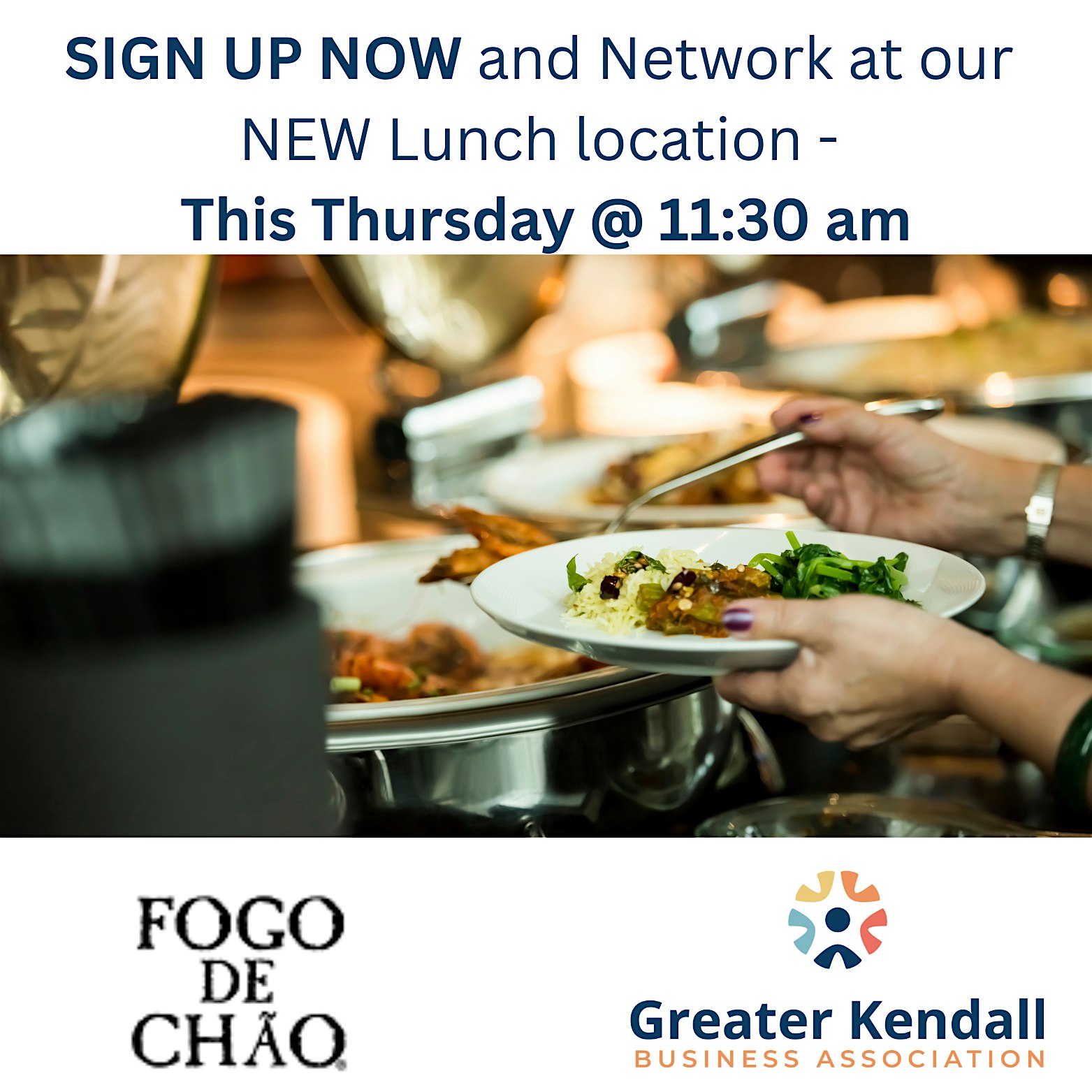 August 2025 Signature Networking Luncheon – Greater Kendall Business at Fogo de Chão Brazilian Steakhouse – Miami, FL