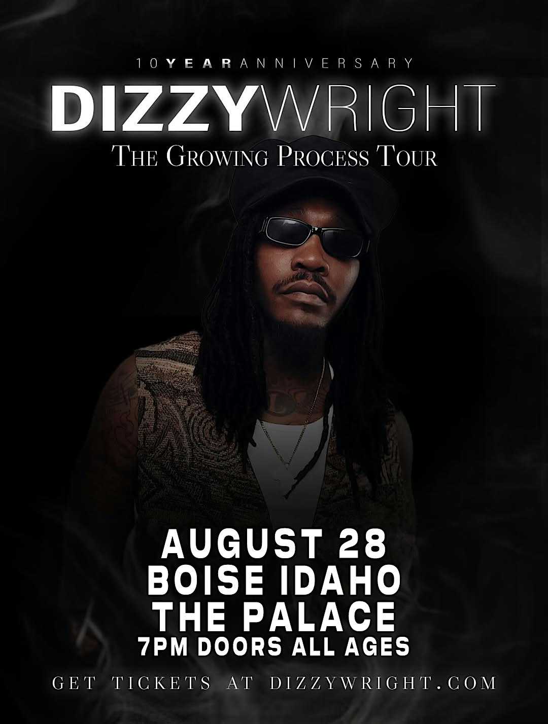 Dizzy Wright – The Growing Process 10 Year Anniversary (Boise, ID) at The palace – Caldwell, ID
