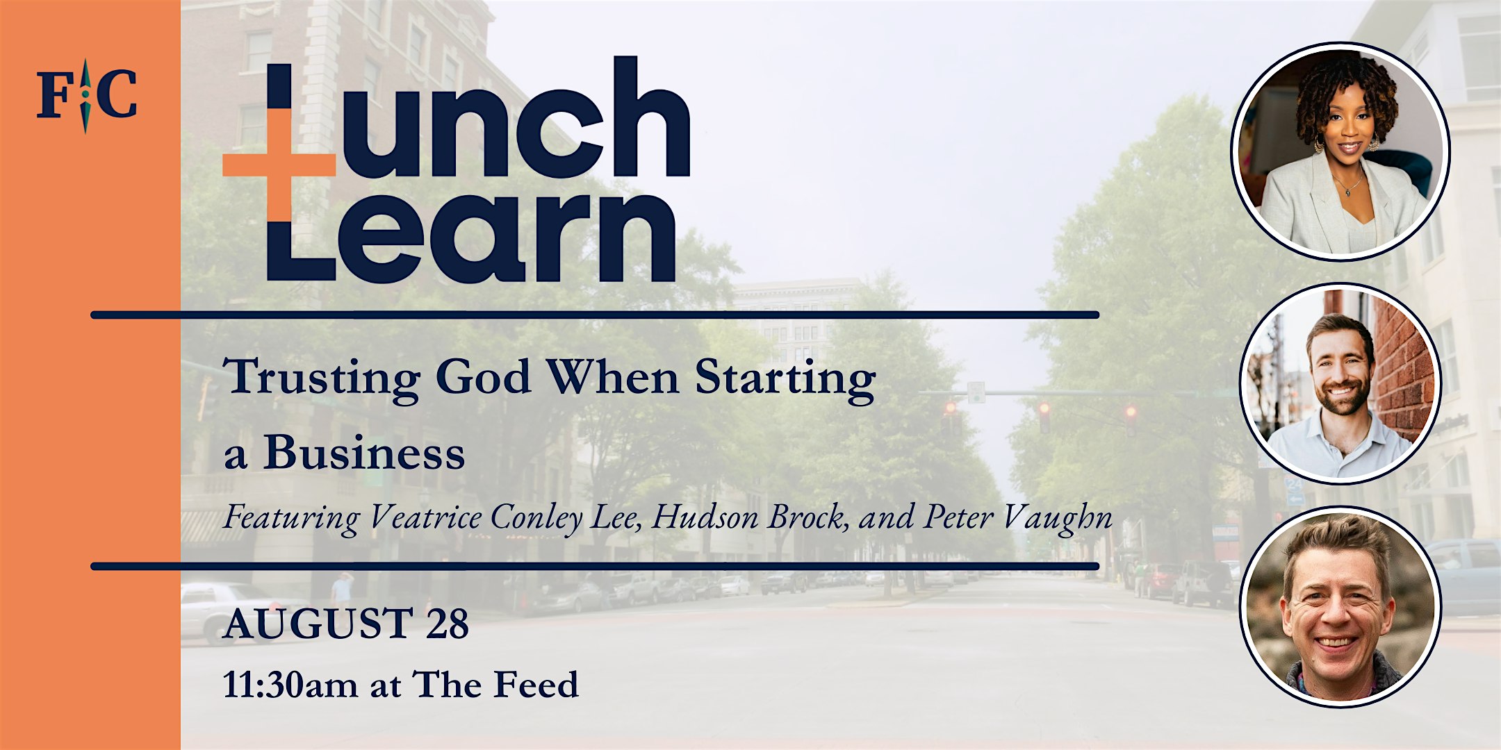 Lunch + Learn: Trusting God When Starting a Business at Events by FEED Co – Chattanooga, TN