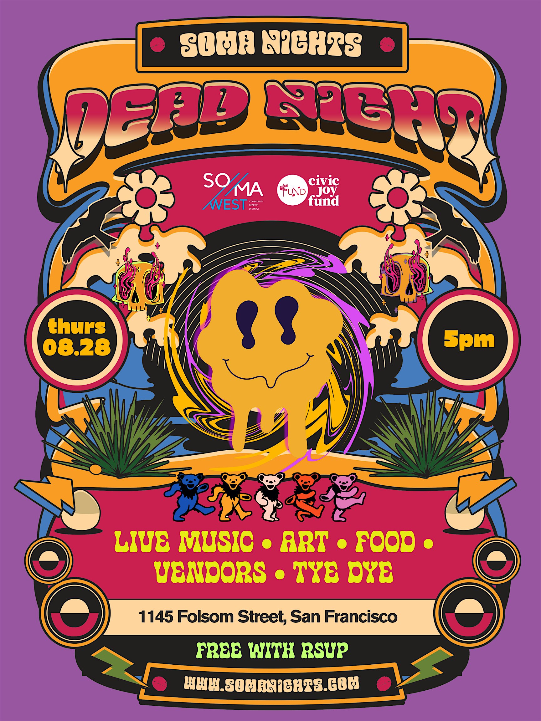 SOMA Nights: Dead Night at 1145 Folsom St – San Francisco, CA