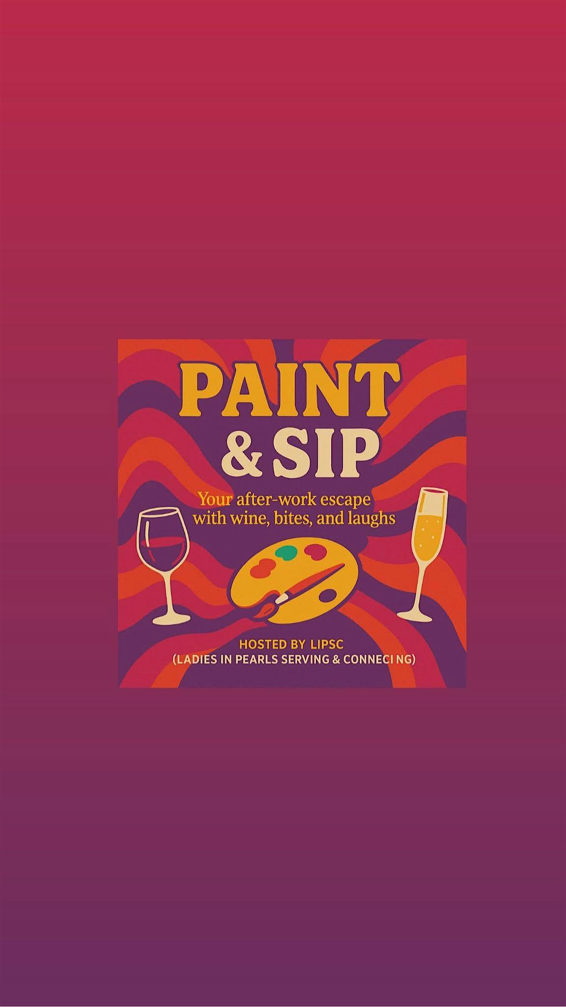 Painted in Pearls Paint & Sip at The Village Event Center – Columbia, SC
