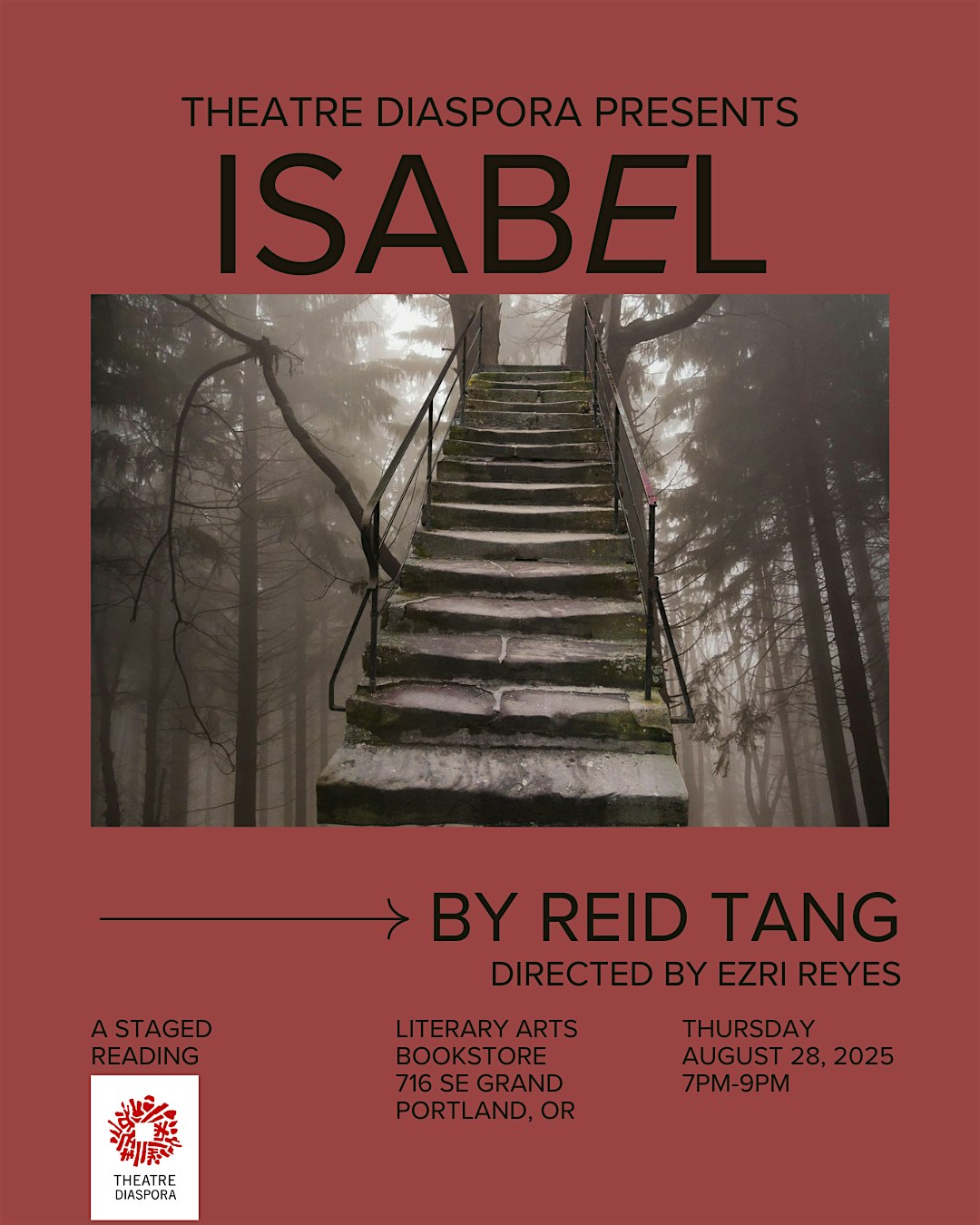 Isabel by reid tang at Literary Arts – Portland, OR