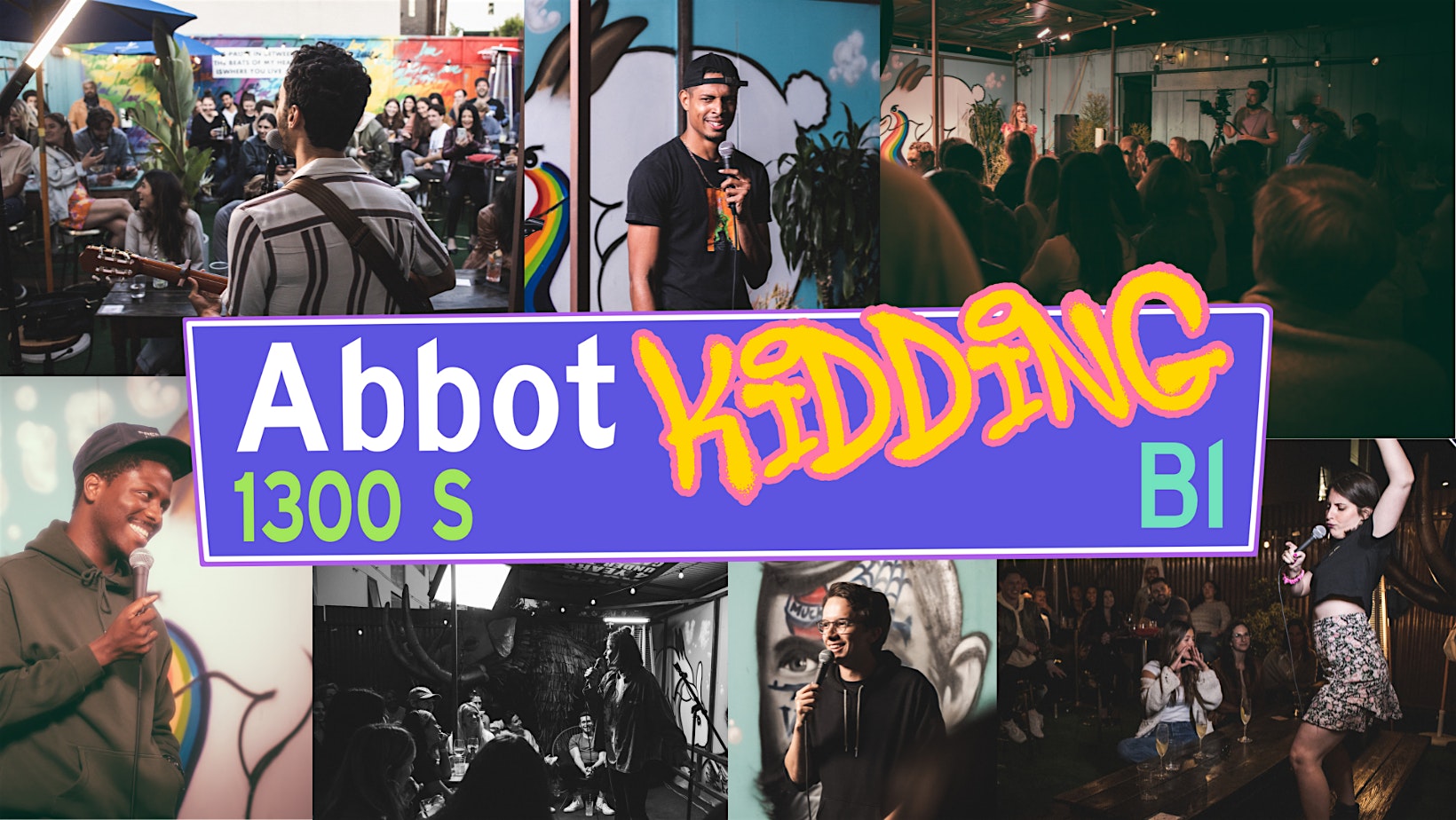 Abbot Kidding: A Comedy Show in Venice at Roosterfish – Los Angeles, CA