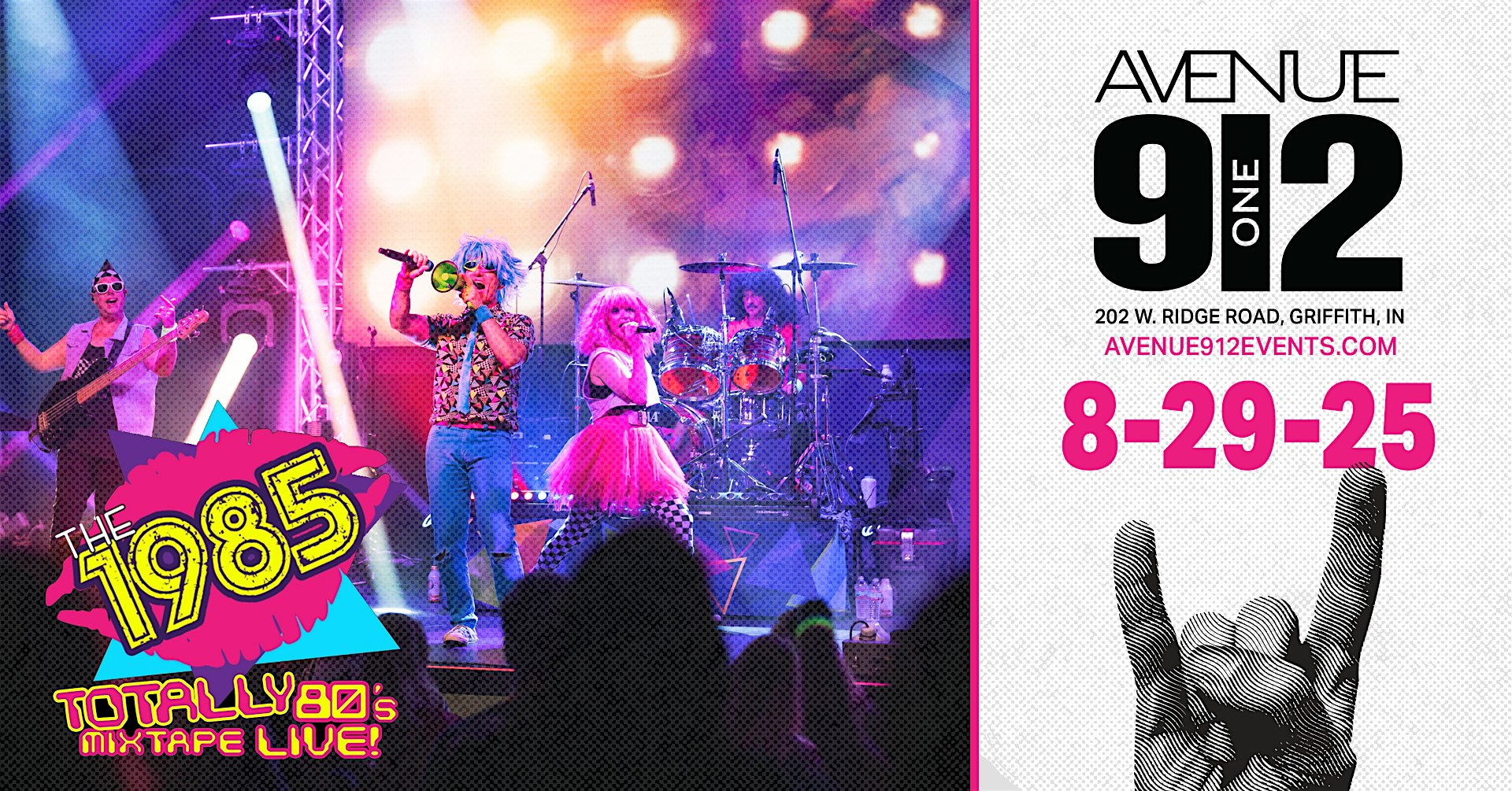 80’s Night with The 1985 at Avenue 912 – Griffith, IN
