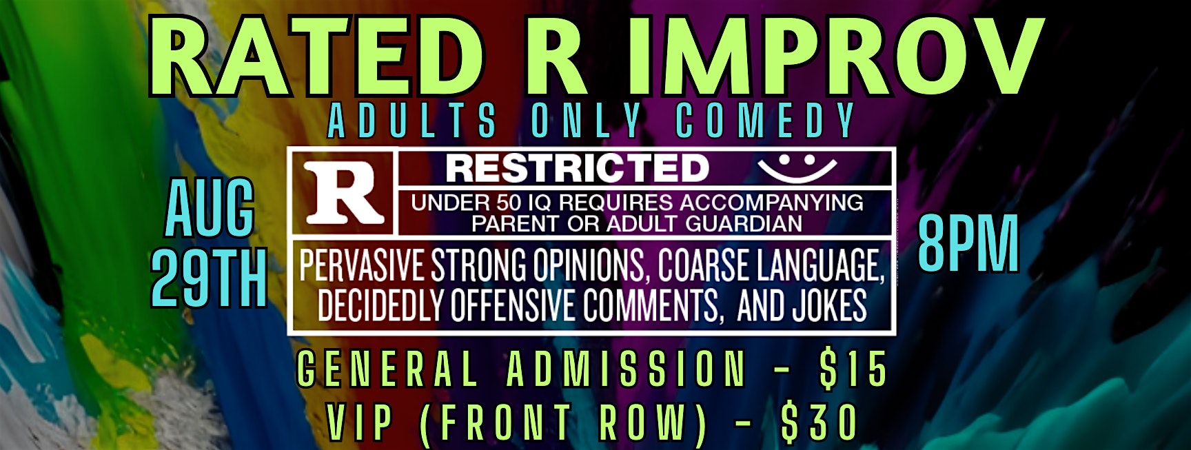 RATED R IMPROV at BaseCamp Pub – Lisle, IL