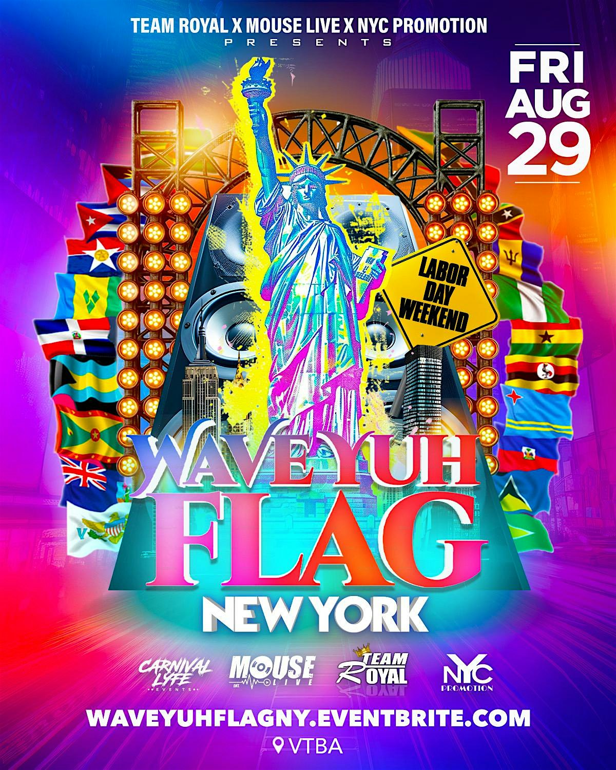 WAVE YUH FLAG NY at Cultcha Palace – Brooklyn, NY