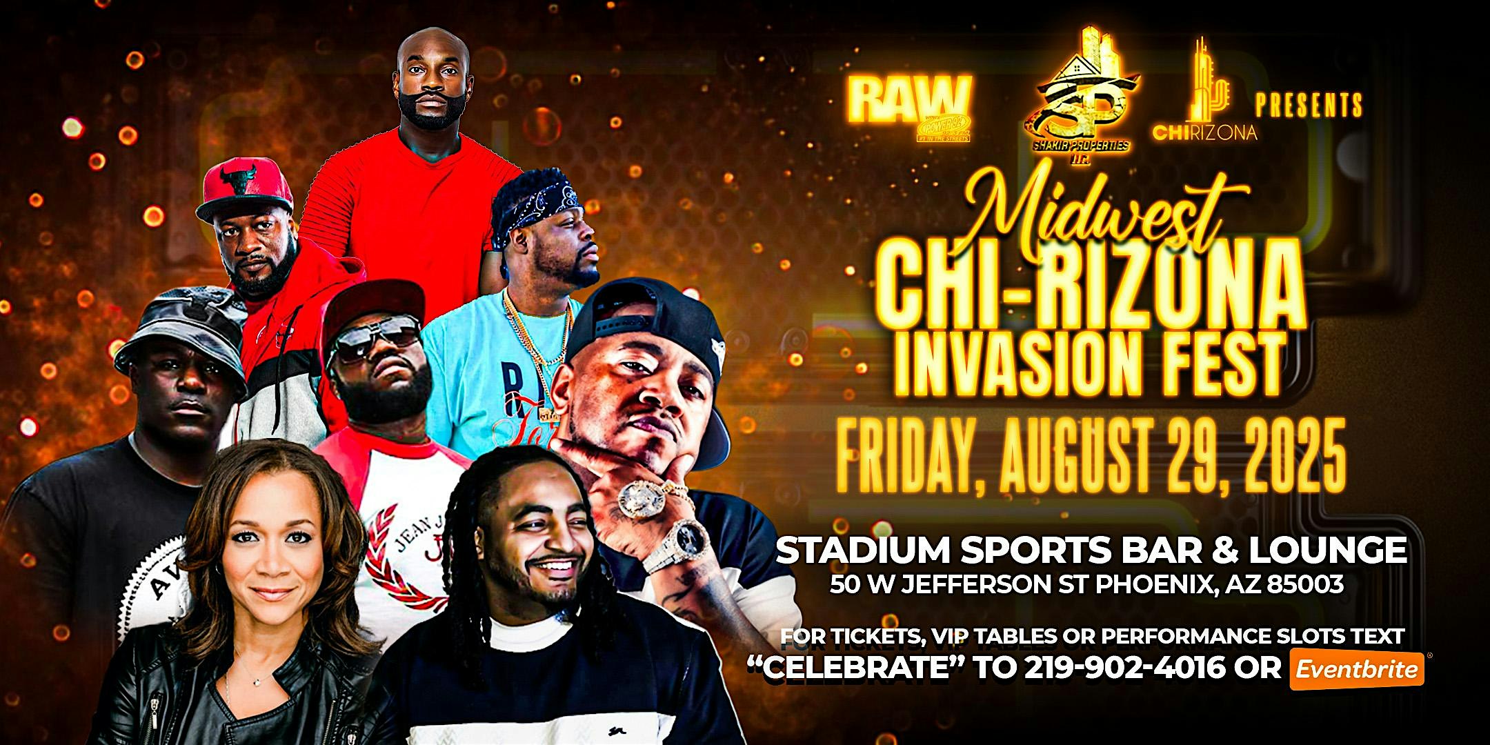 CHI-RIZONA INVASION FEST at 50 W Jefferson St – Phoenix, AZ