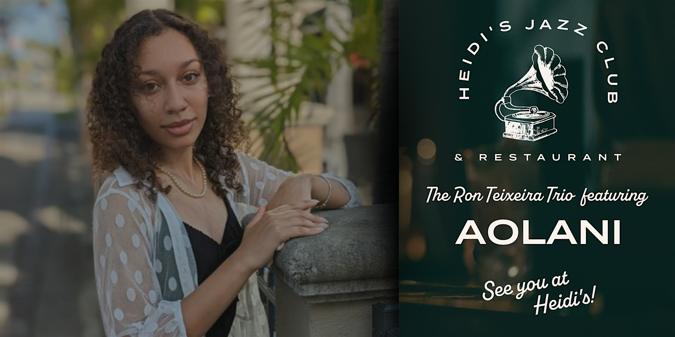 Aolani & The Ron Teixeira Trio at Heidi’s Jazz Club – Cocoa Beach, FL