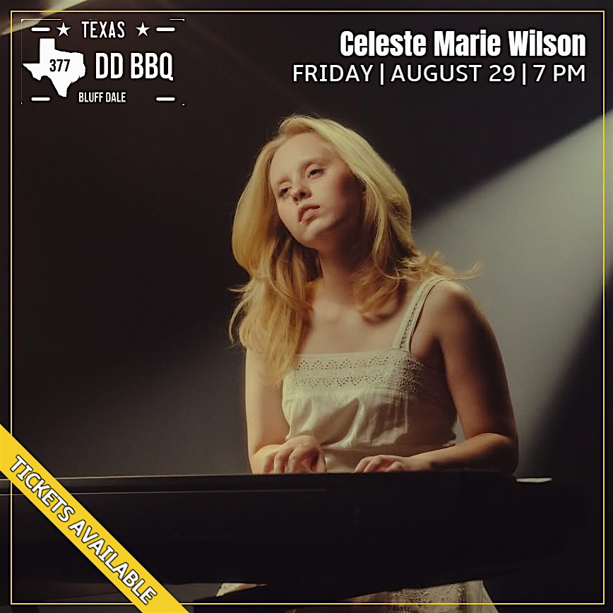 Celeste Marie Wilson @ Double D BBQ Listening Room Bluff Dale Tx! at Double D BBQ – Bluff Dale, TX