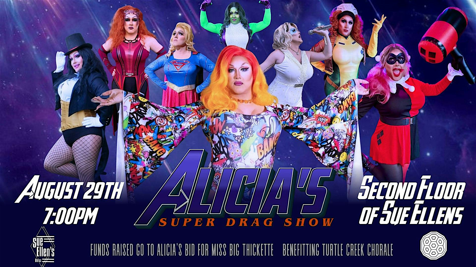 Alicia’s Super Drag Show at Sue Ellen’s – Dallas, TX