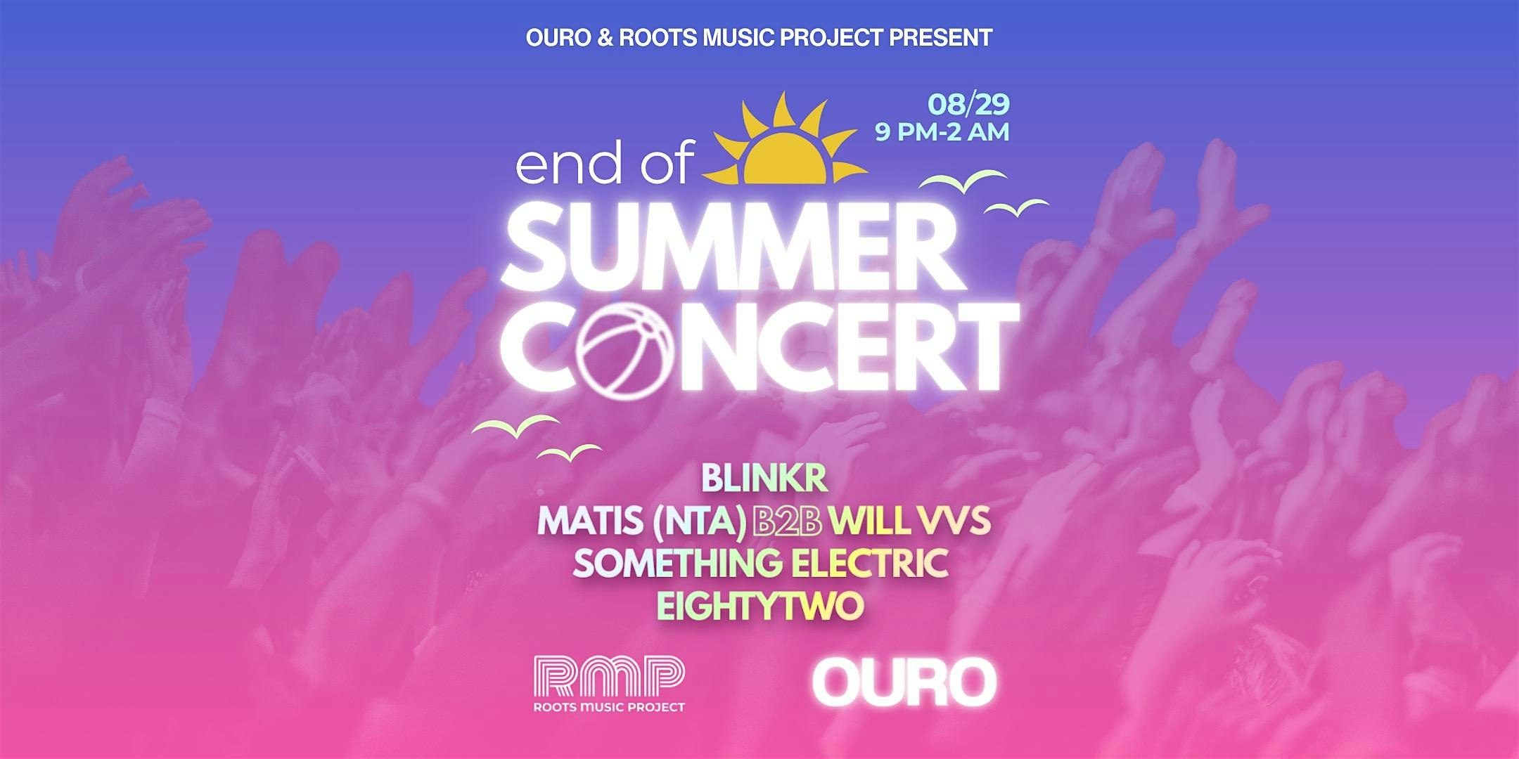 OURO End of Summer Concert at Roots Music Project – Boulder, CO