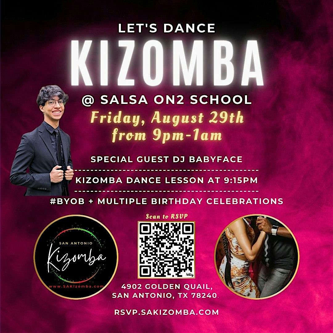 Kizomba Night at Salsa On2 School – San Antonio, TX