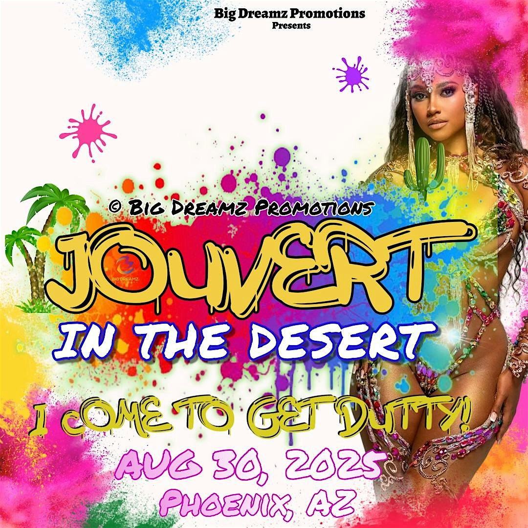 5th Annual J’Ouvert in the Desert: Night Glow at 3812 N Black Cyn Hwy – Phoenix, AZ