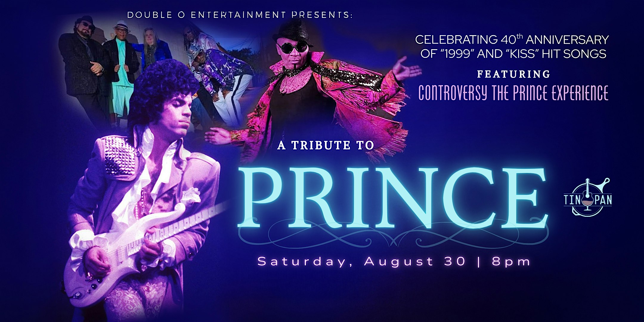 Tribute to PRINCE-Celebrating the 40th Anniversary of “1999” & “Kiss” at The Tin Pan – Richmond, VA