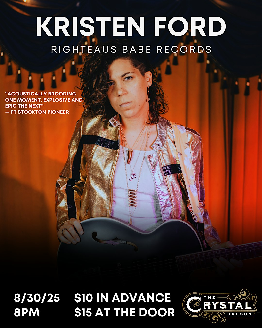 Kristen Ford at The Crystal Saloon – Juneau, AK