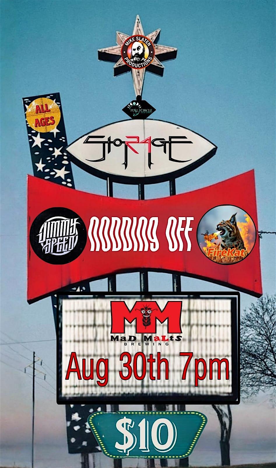 High Voltage Rock N Roll at Mad Malts Brewing – Huntsville, AL