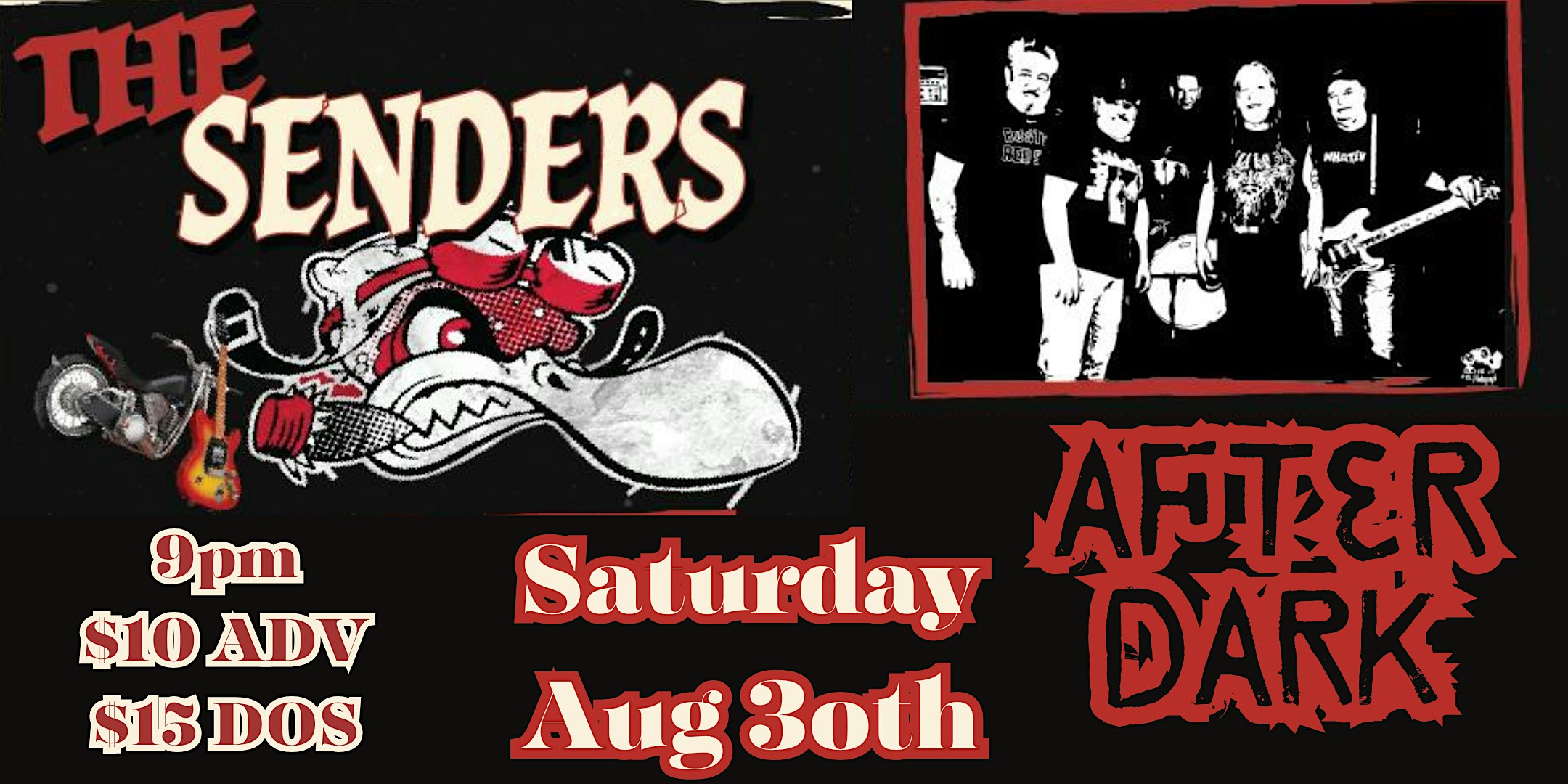 The Senders – After Dark at Ocean Mist – South Kingstown, RI