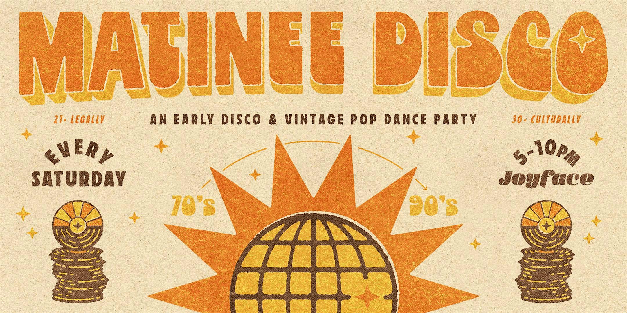 Matinee Disco @ Joyface at Joyface – New York, NY