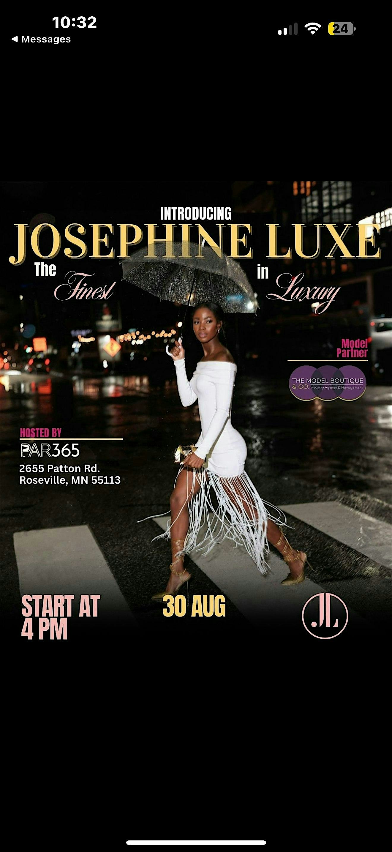 THE HOUSE OF JOSEPHINE LUXE: A Fashion Showcase. at PAR365 – Roseville, MN