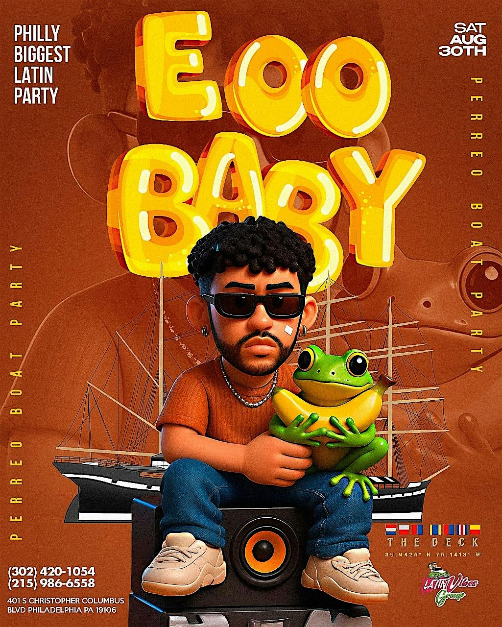 EEO BABY SUMMER REGGEATON BOAT PARTY/ MOSHULU PHILLY at Moshulu – Philadelphia, PA