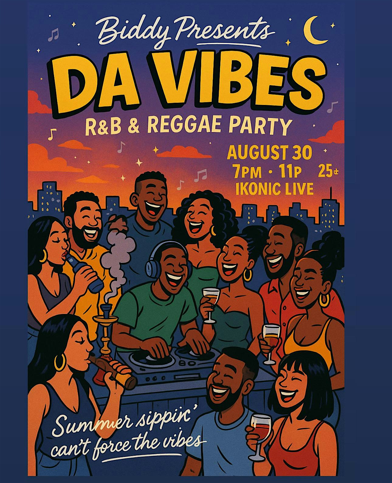 Biddy Presents : Reggae & RnB Party at Ikonic Live : Labor Day Weekend at 316 Guilford Ave – Baltimore, MD
