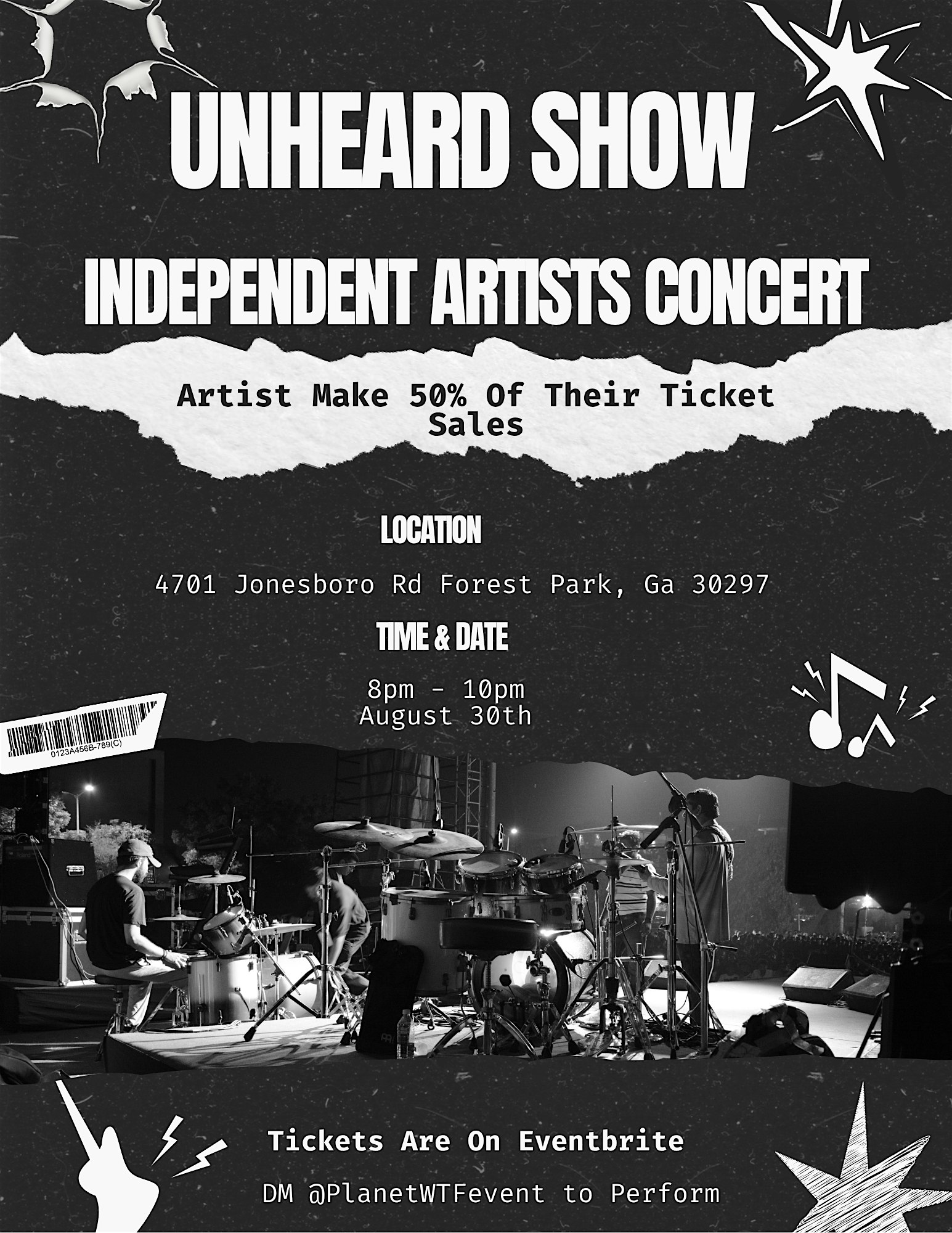 UnHeard Show at 4701 Jonesboro Rd – Forest Park, GA
