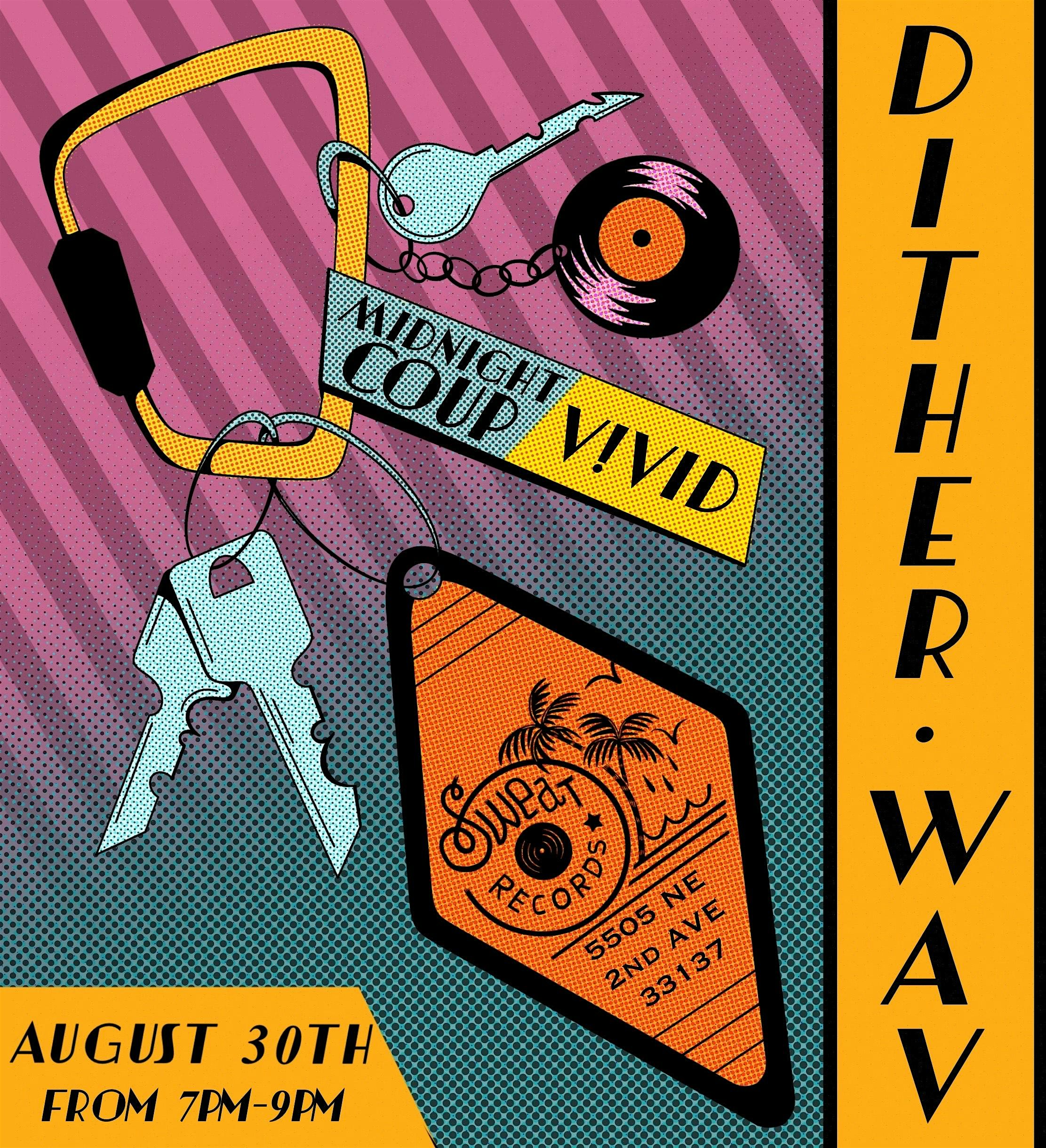 LIVE AT SWEAT: Midnight Coup & V!vid at Sweat Records – Miami, FL