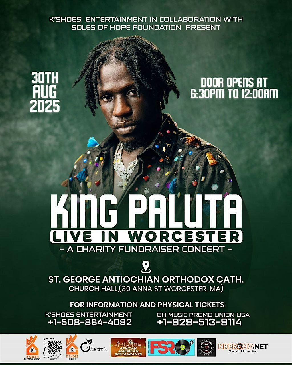 KING PALUTA LIVE IN WORCESTER at 30 Anna St – Worcester, MA