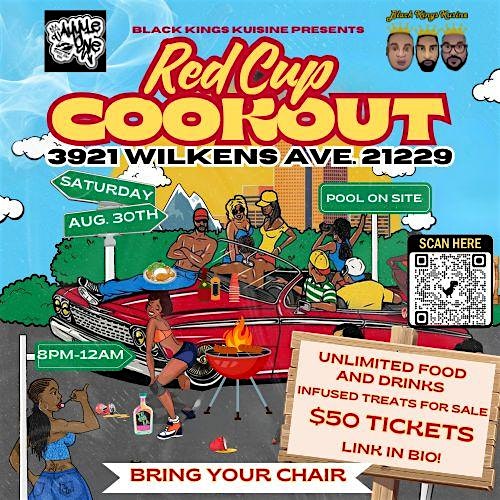 RED CUP COOKOUT at The yard – Baltimore, MD
