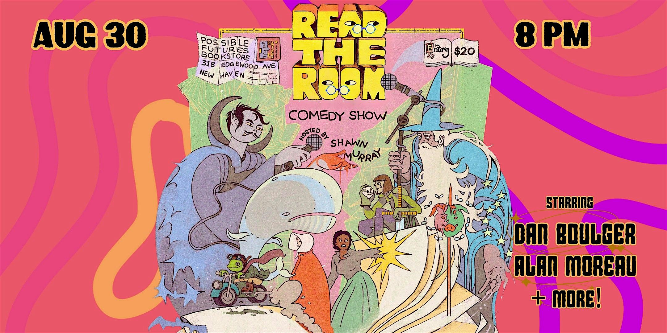 READ THE ROOM Comedy Show at Possible Futures – New Haven, CT
