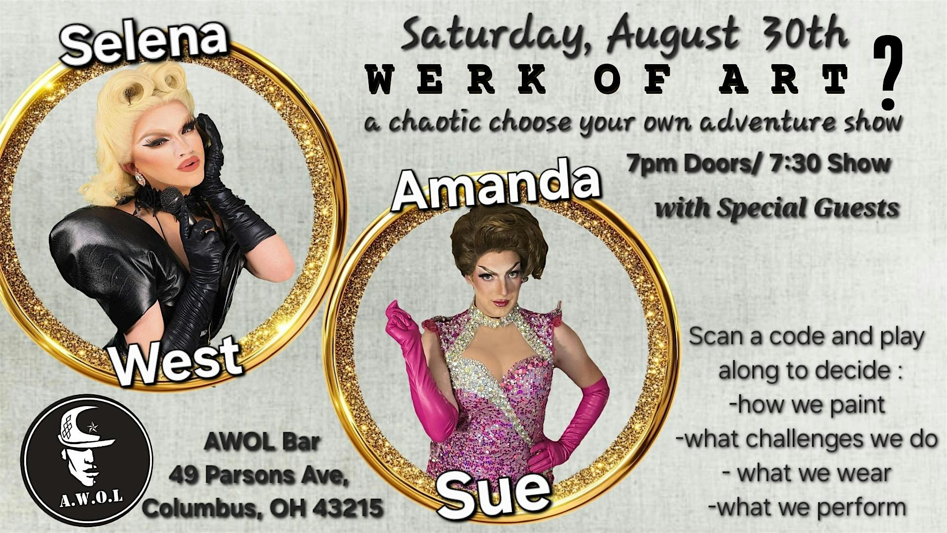 Werk Of Art? at AWOL Bar – Columbus, OH