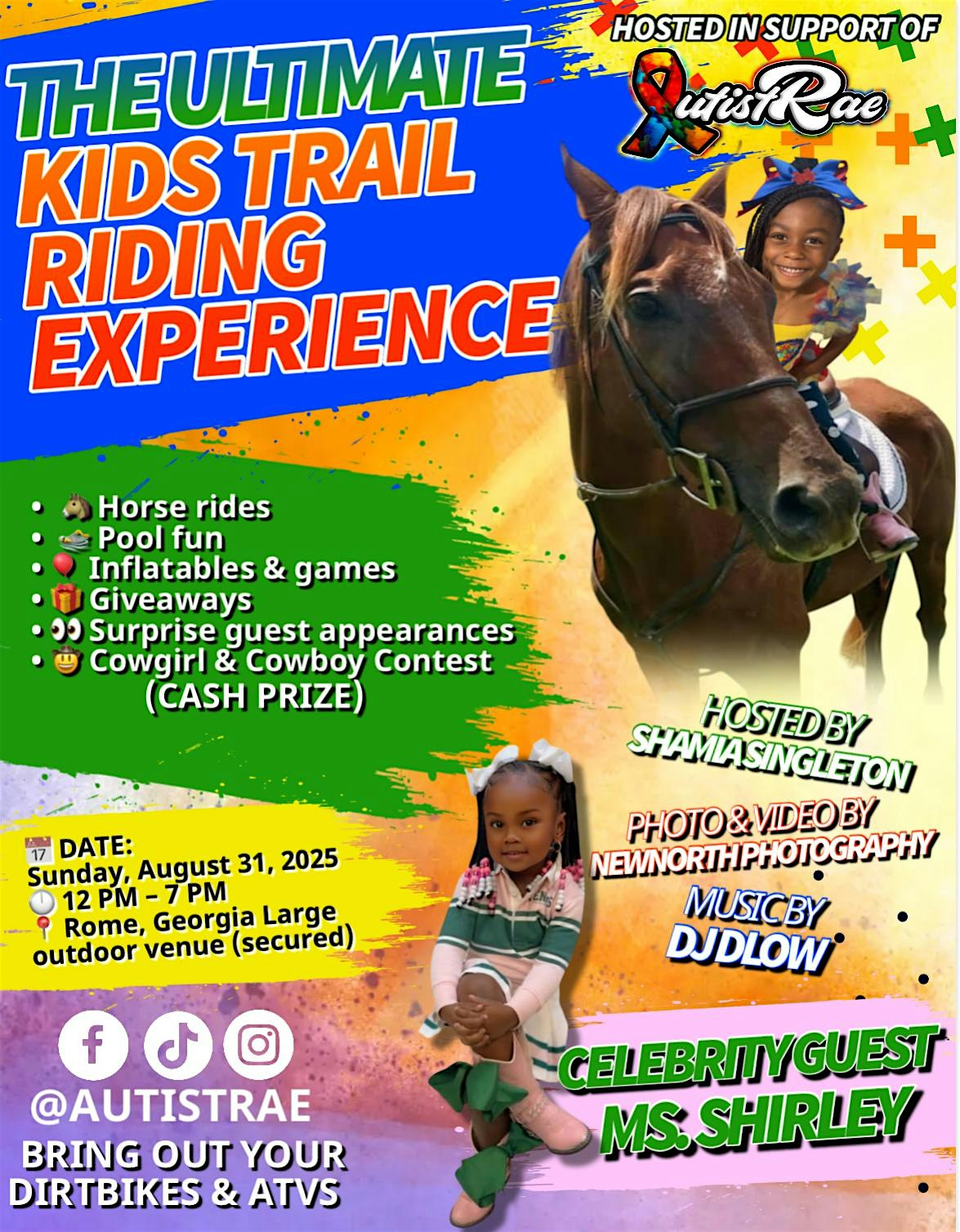 Kids on the Trail: The Ultimate Family Trail Ride Experience at 3770 Kingston Hwy – Rome, GA