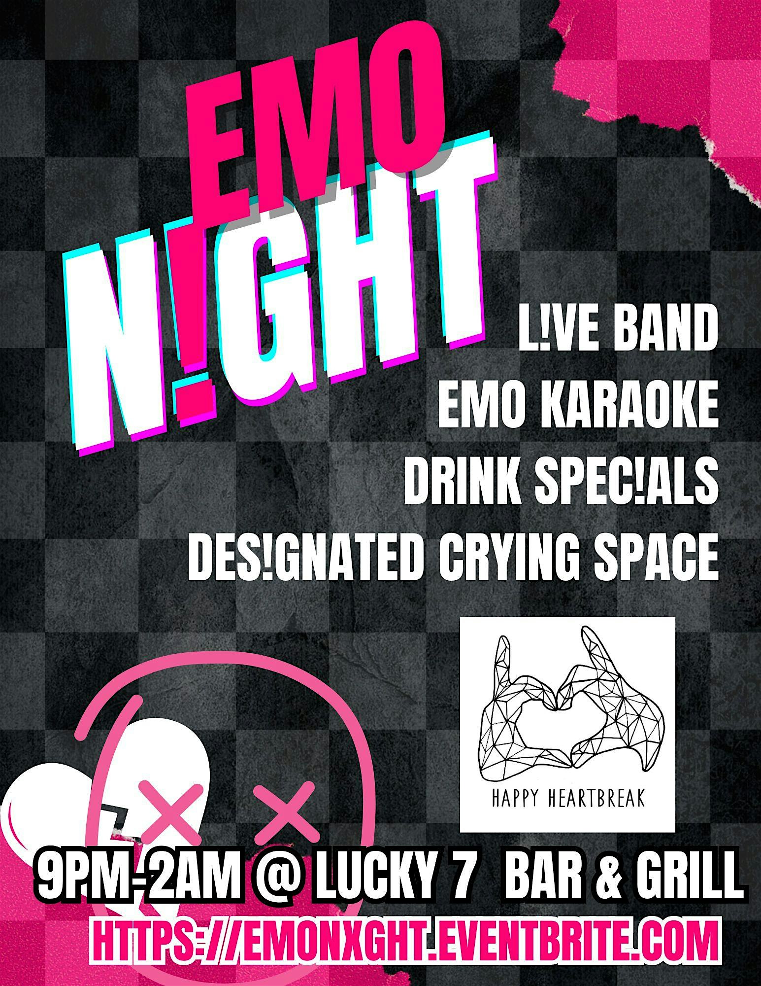 EMO NxGHT at Lucky 7 Bar and Grill – Kirkland, WA