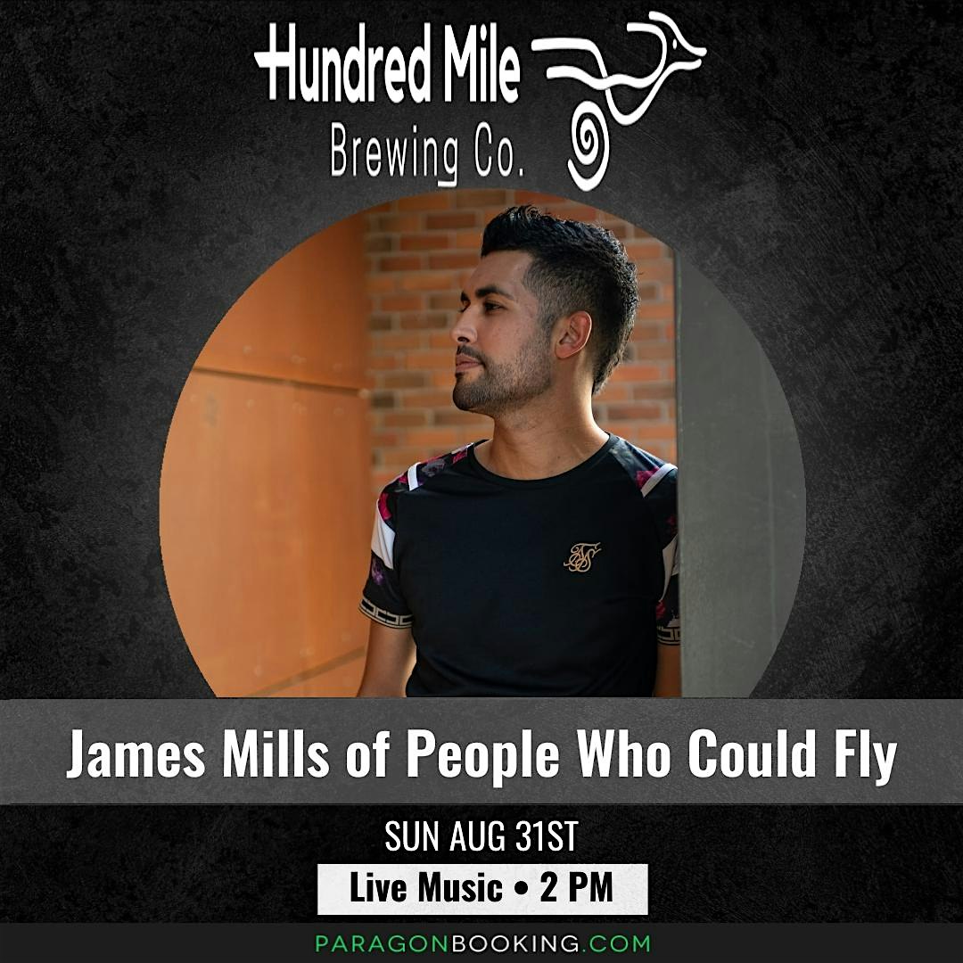 Summer Fest Sundays : Live Music in Tempe Arizona featuring James Mills of People Who Could Fly at Hundred Mile Brewing Company at Hundred Mile Brewing Company – ,