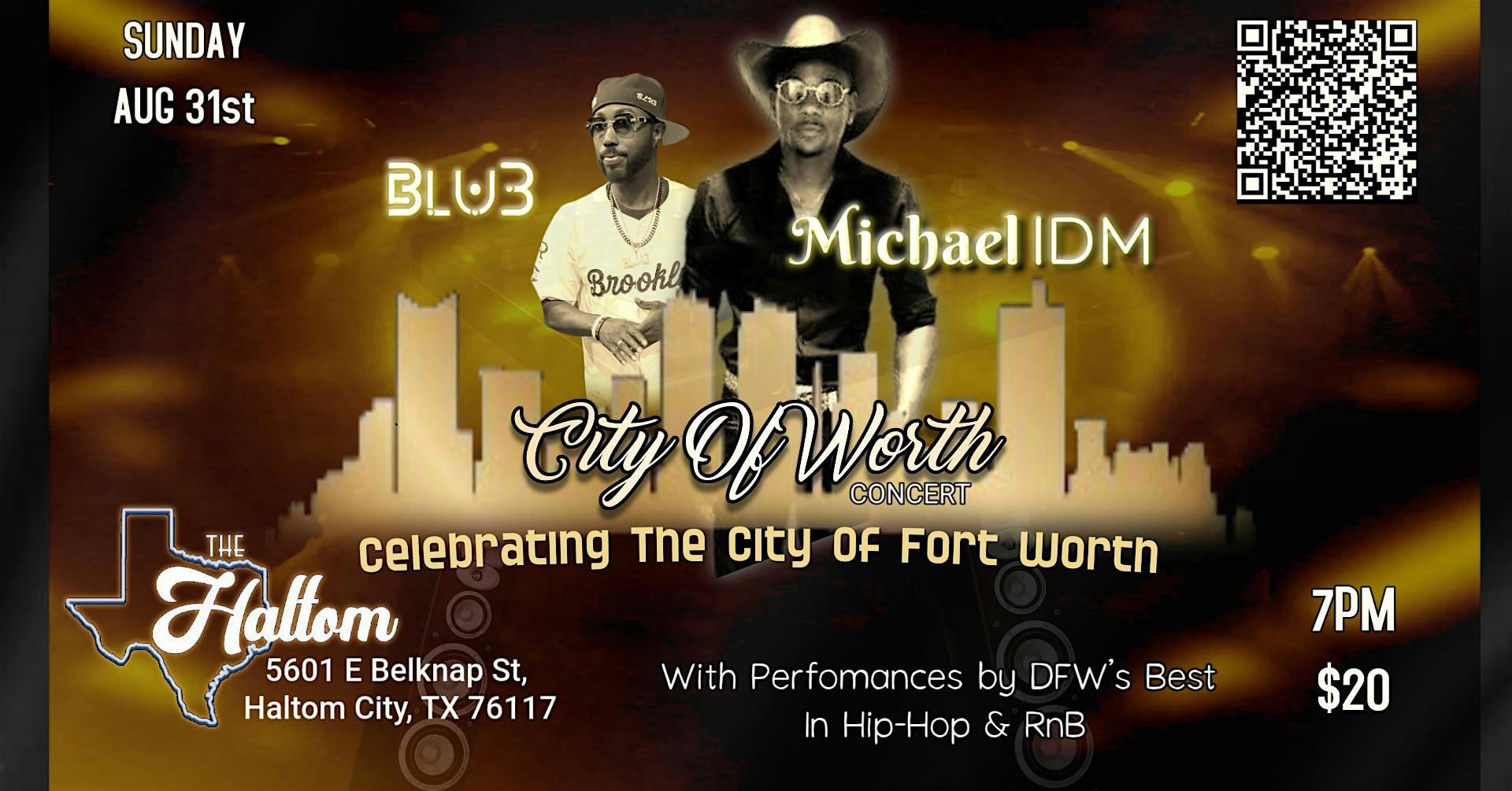 City Of Worth Concert at Haltom Theater – Haltom City, TX