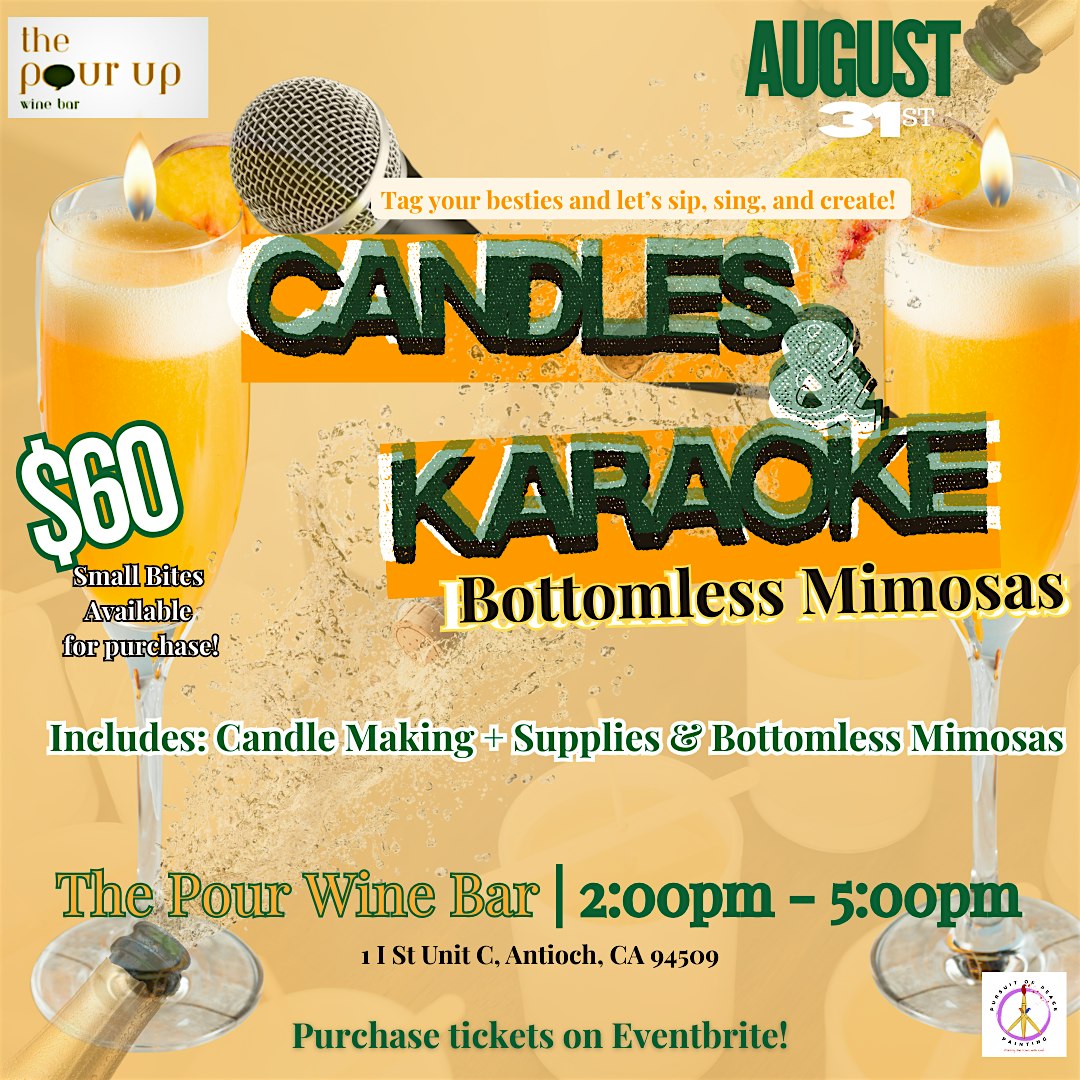 Candles & Karaoke at The Pour Up Wine Bar – Antioch, CA