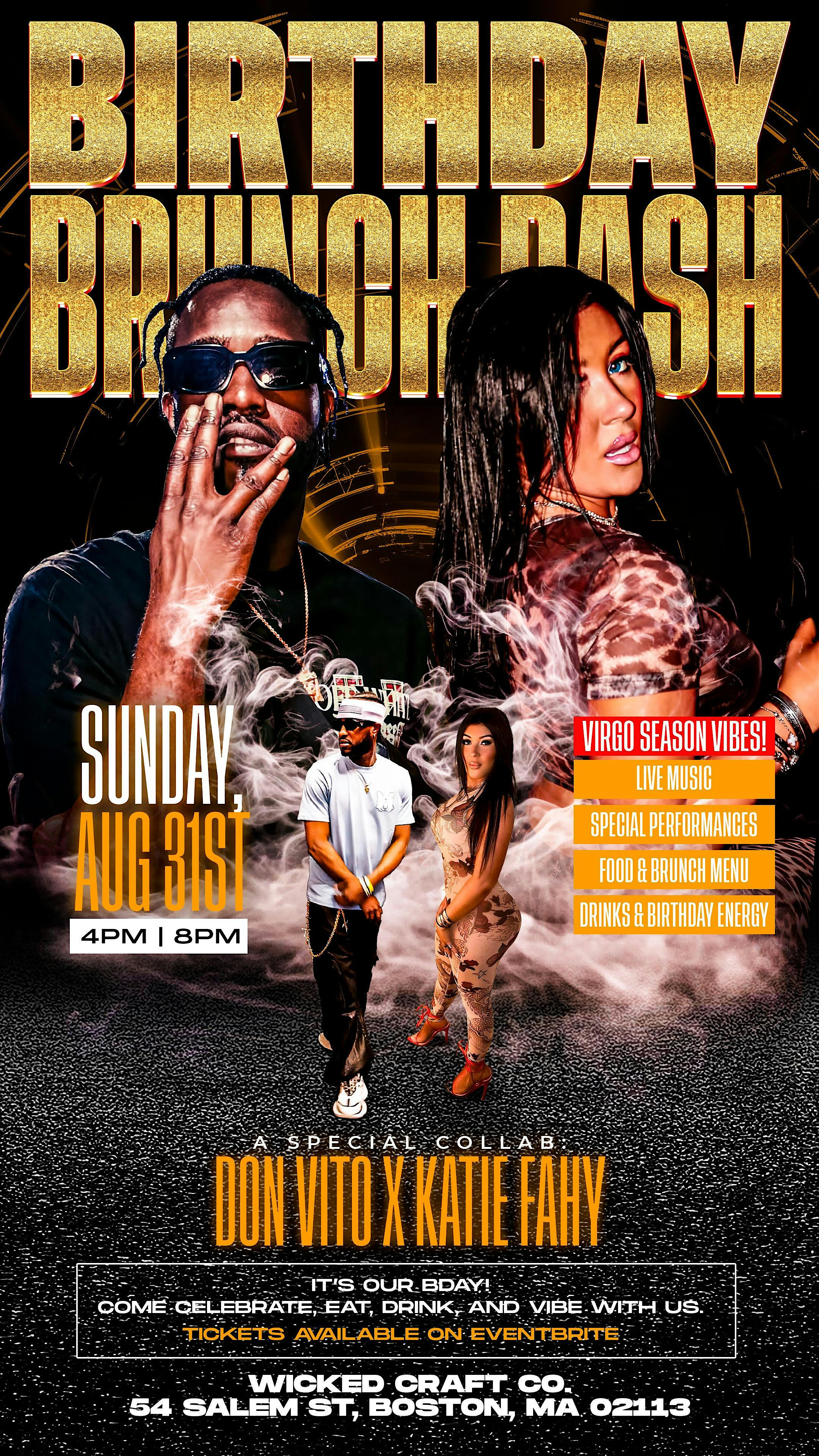 BOTTLES & BADDIES BRUNCH: Don Vito x Katie BDAY PARTY at 54 Salem St – Boston, MA