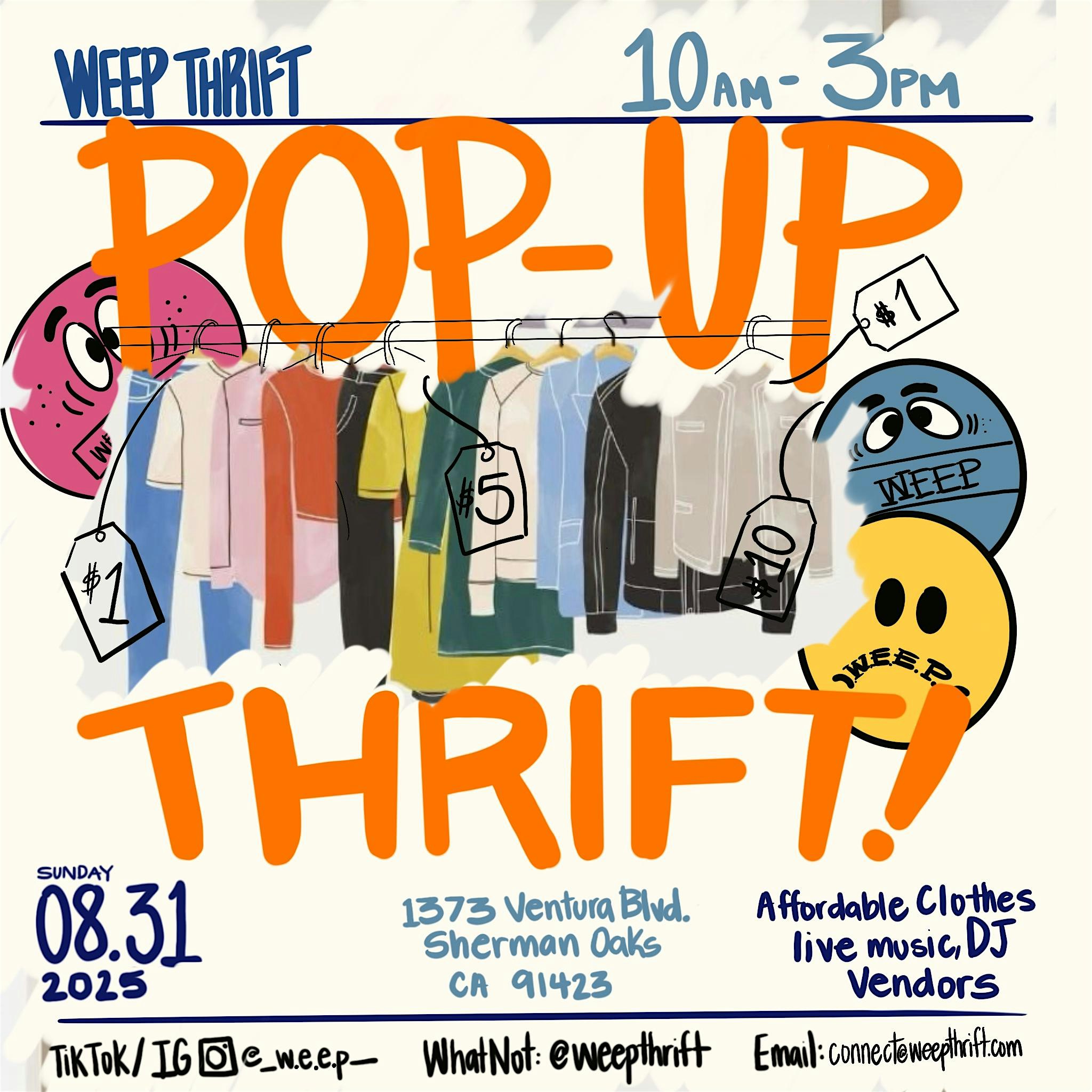 WEEP THRIFT at 13737 Ventura Blvd – Los Angeles, CA