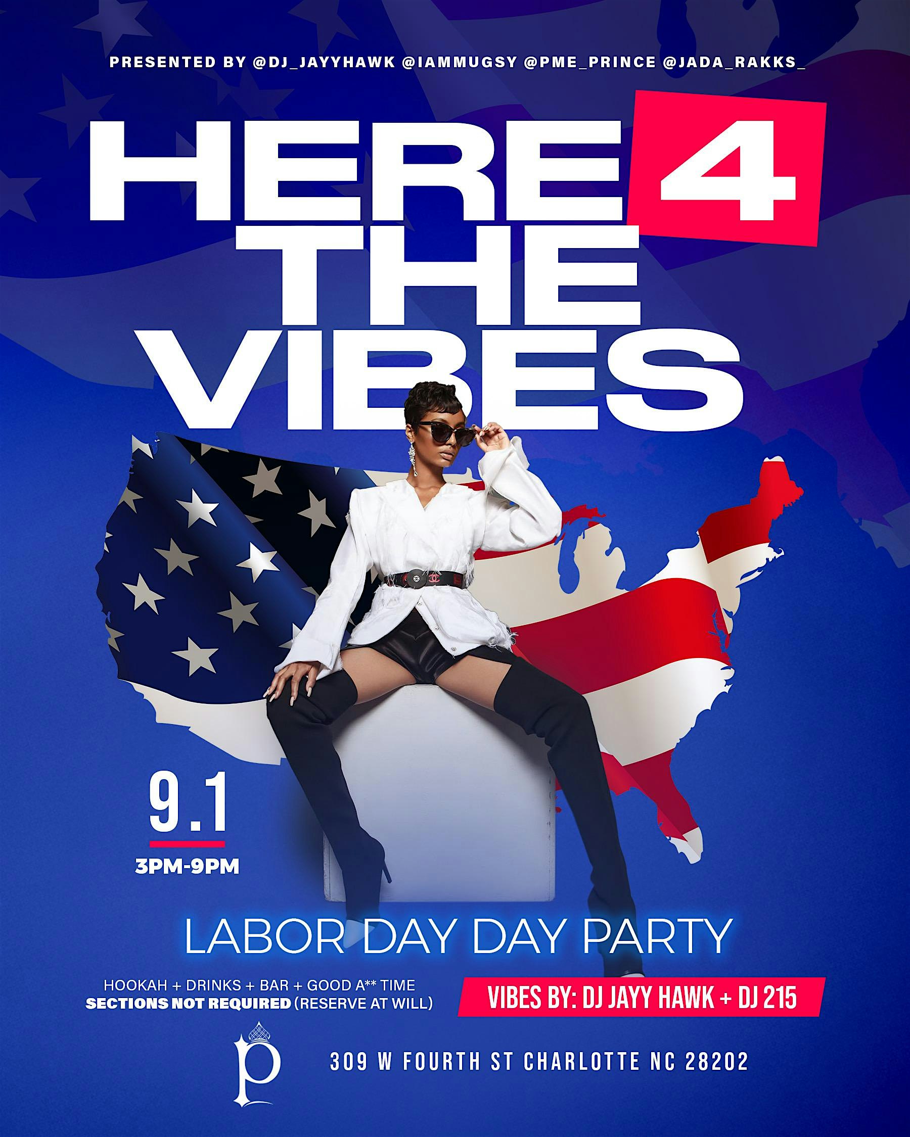 HERE FOR THE VIBES! LABOR DAY WEEKEND GRAND FINALE AT PALACE at The Palace – Charlotte, NC