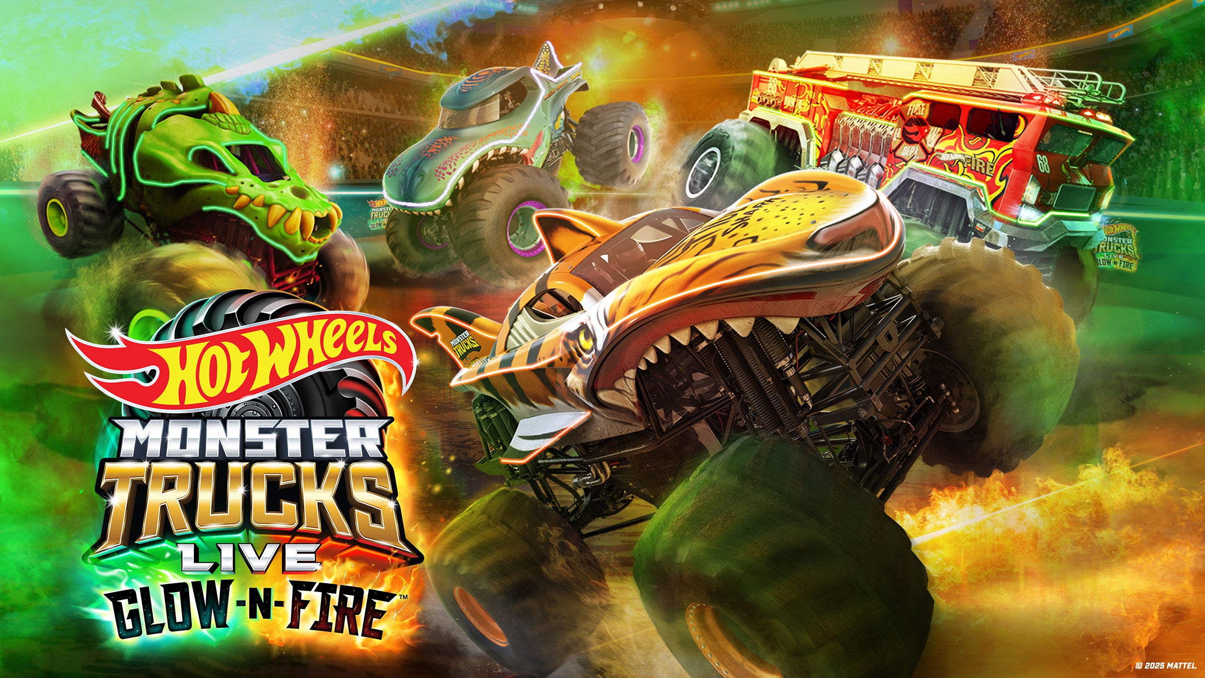 Hot Wheels Monster Trucks Live Glow-N-Fire at Pechanga Arena – San Diego, CA