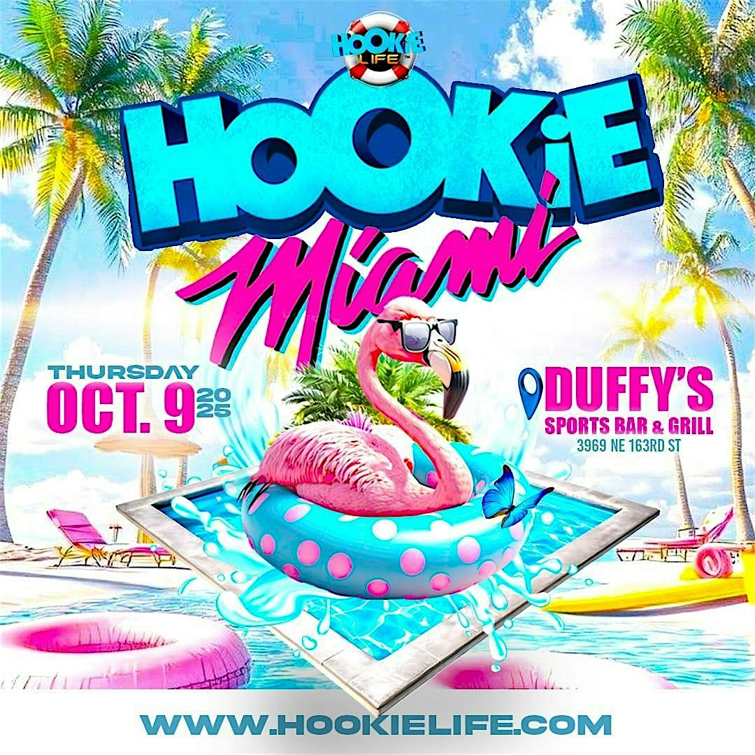Hookie Miami (Miami Carnival 2025) at Duffy’s Sports Grill – North Miami Beach, FL