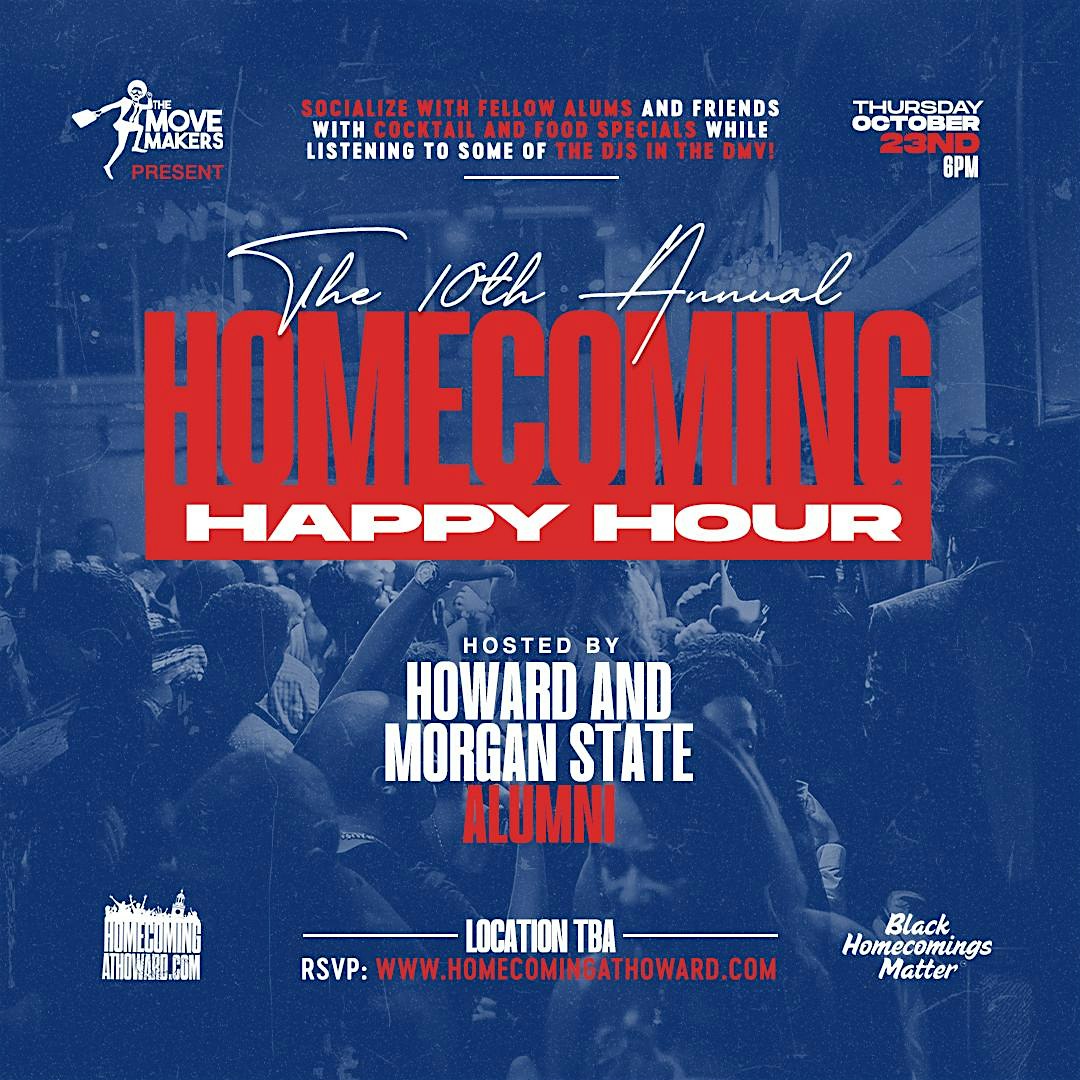 HU vs. Morgan Welcome Happy Hour + Party [Howard Homecoming] at Park at 14th – Washington, DC