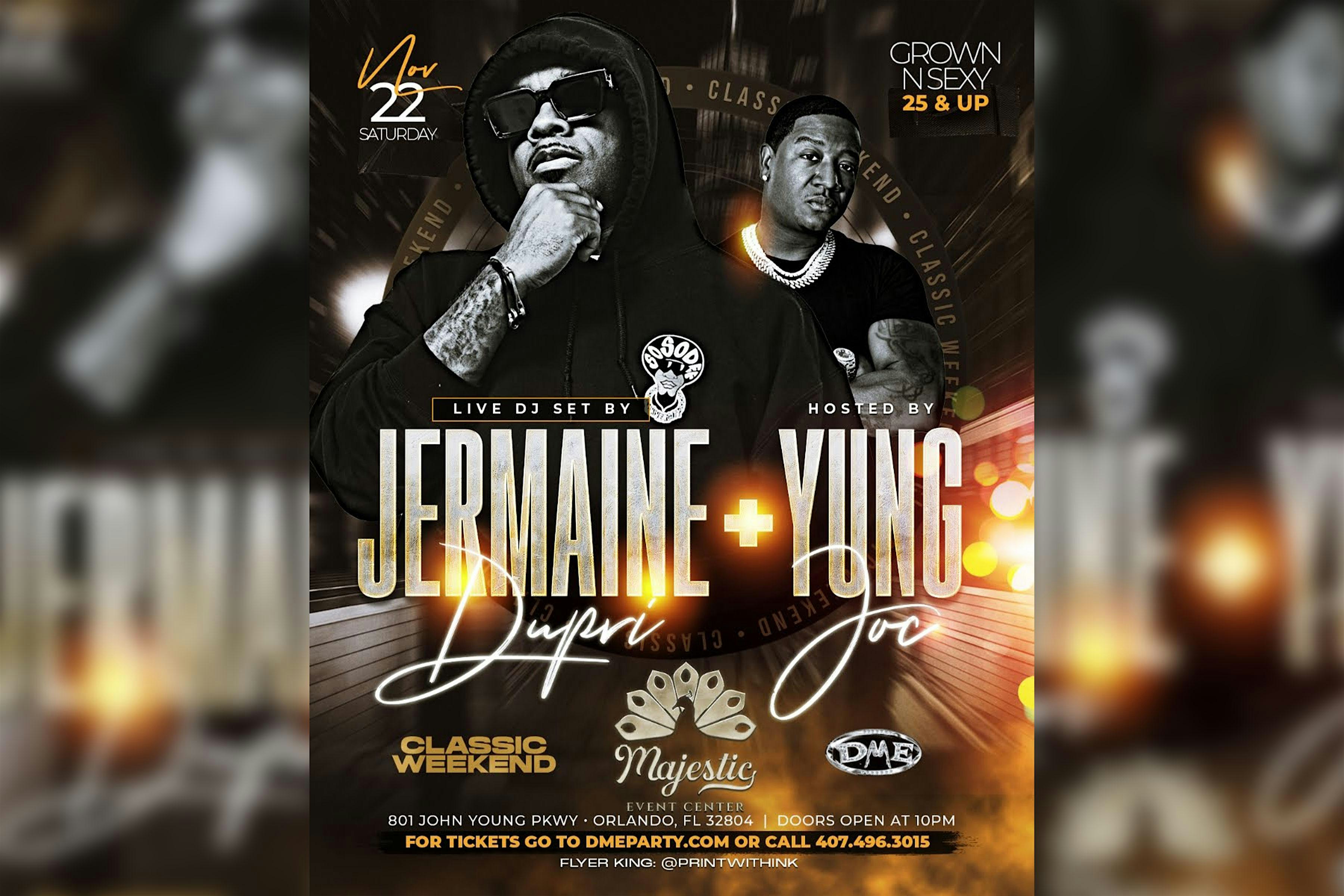 Jermaine Dupri and Friends @ Majestic at Majestic Event Center – Orlando, FL