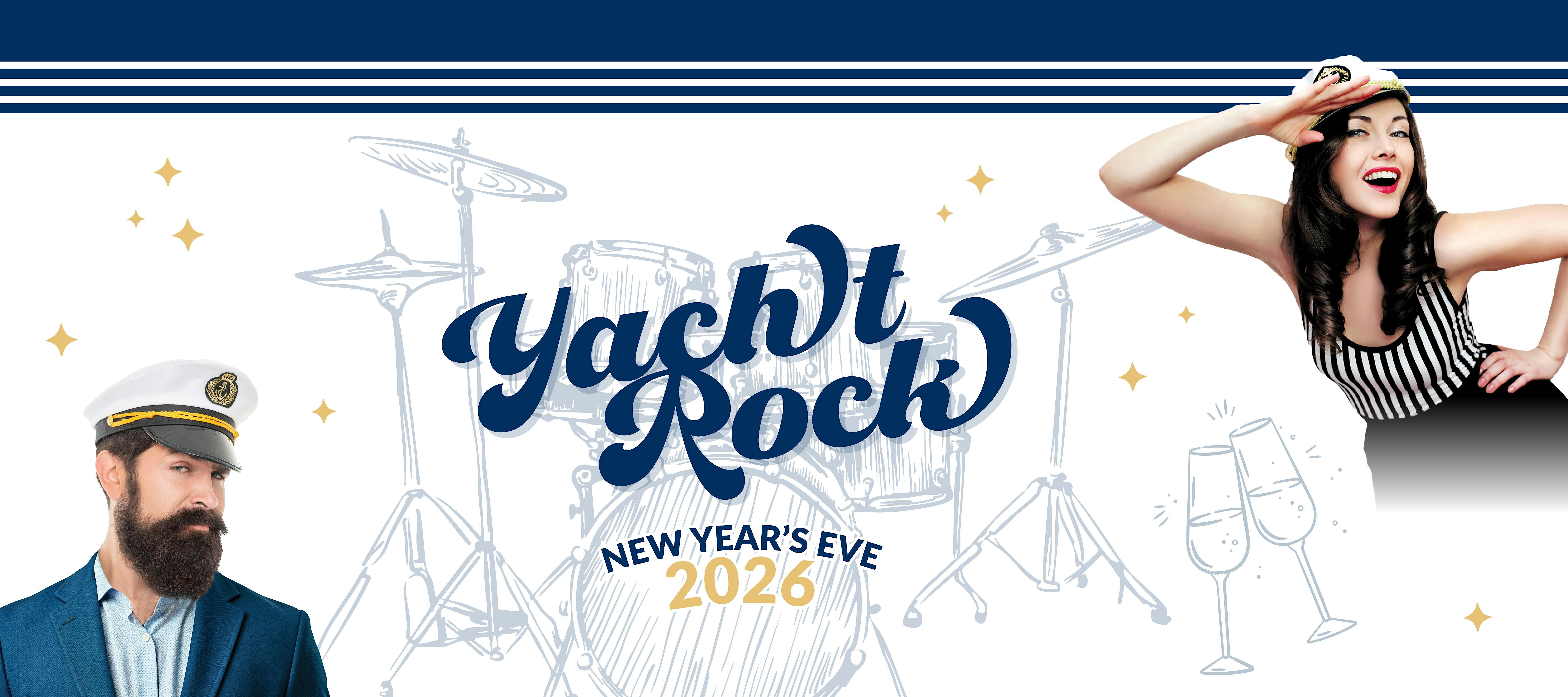 YACHT ROCK – A NEW YEAR’S EVE PARTY AT THE PORTOLA HOTEL & SPA at Portola Hotel & Spa at Monterey Bay – Monterey, CA