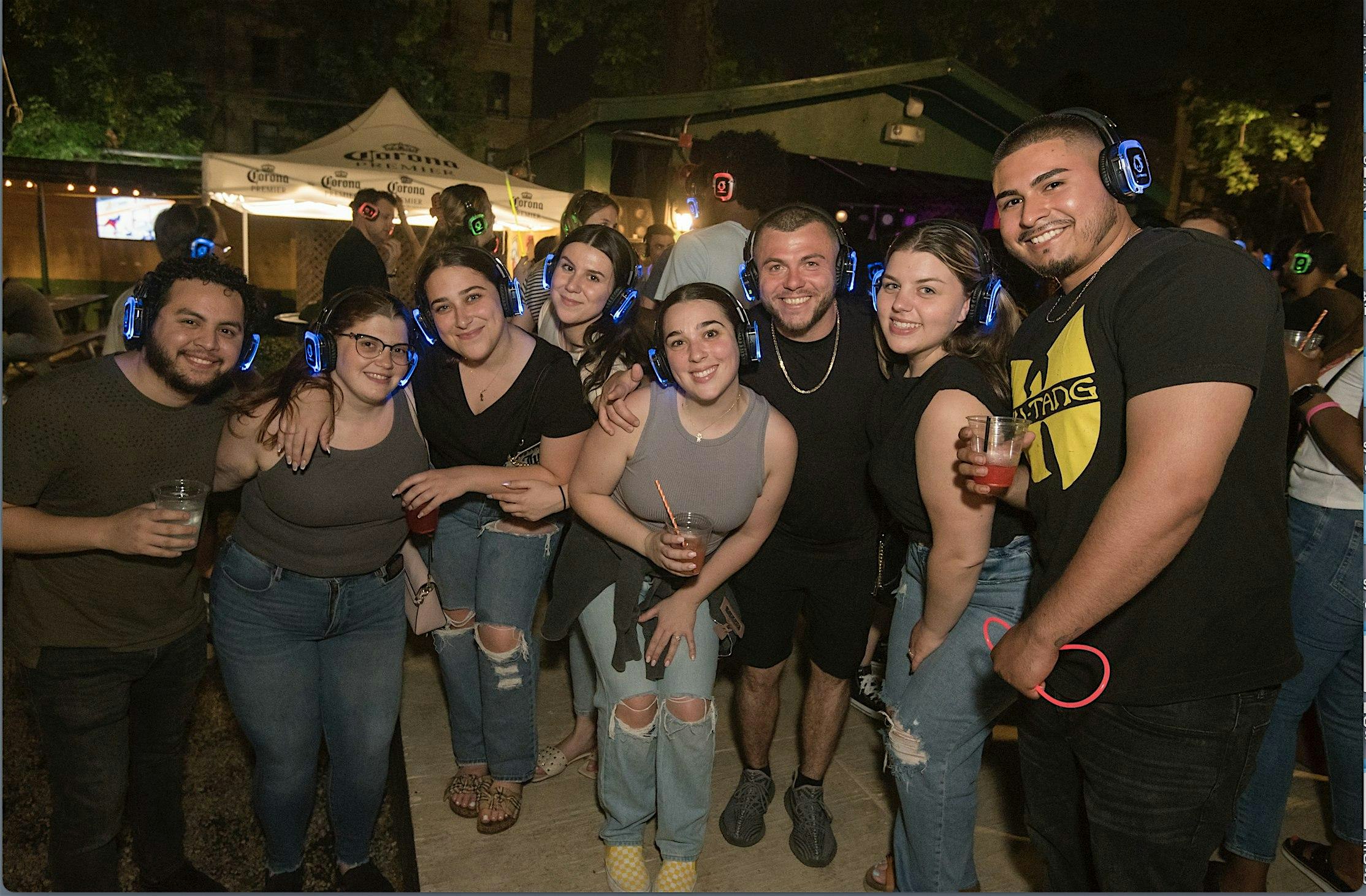 NYE 2026 Silent Disco Party in Astoria, Queens 21+ Event at Bohemian Hall & Beer Garden – Queens, NY