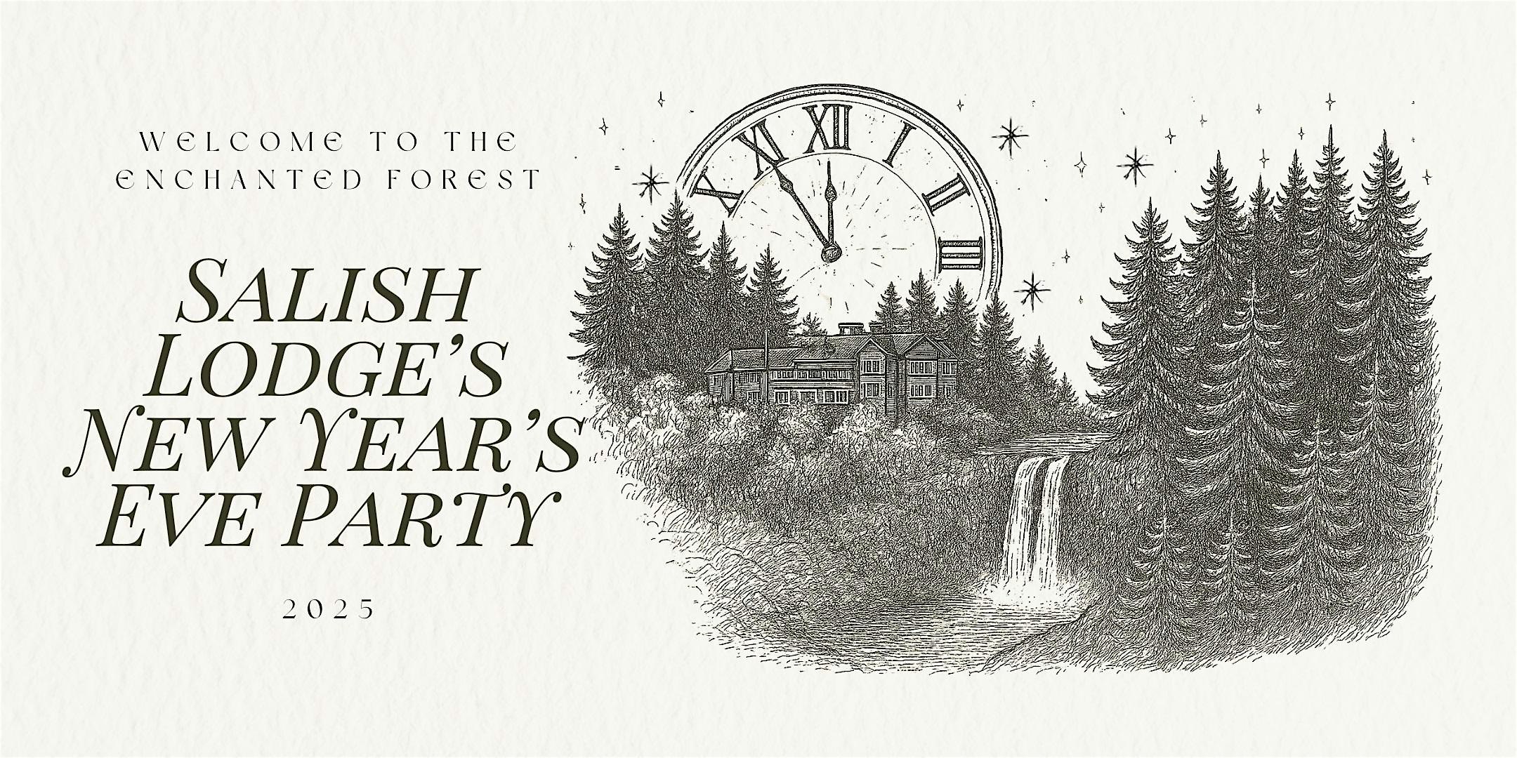New Year’s Eve Party at Salish Lodge & Spa at Salish Lodge & Spa, Railroad Avenue, Snoqualmie, WA, USA – Snoqualmie, WA