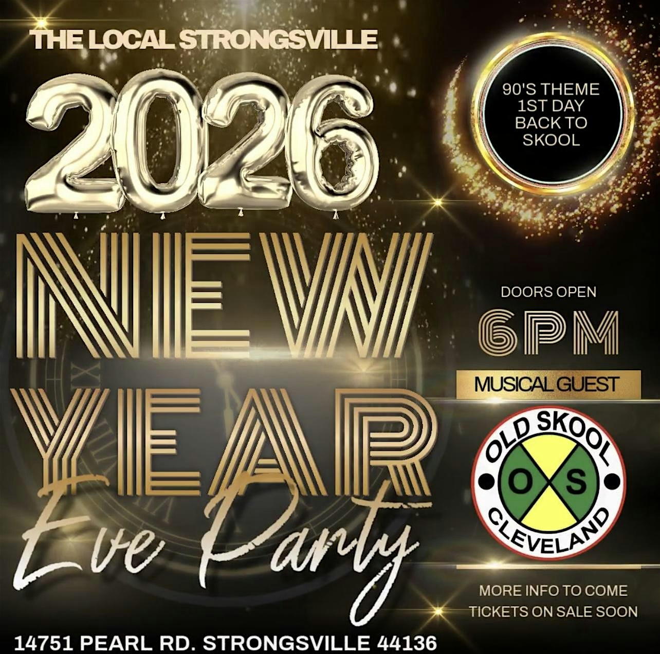 NEW YEARS EVE BASH @ THE LOCAL STRONGSVILLE WITH MUSICAL GUEST OLD SKOOL at The Local Bar – Strongsville, OH