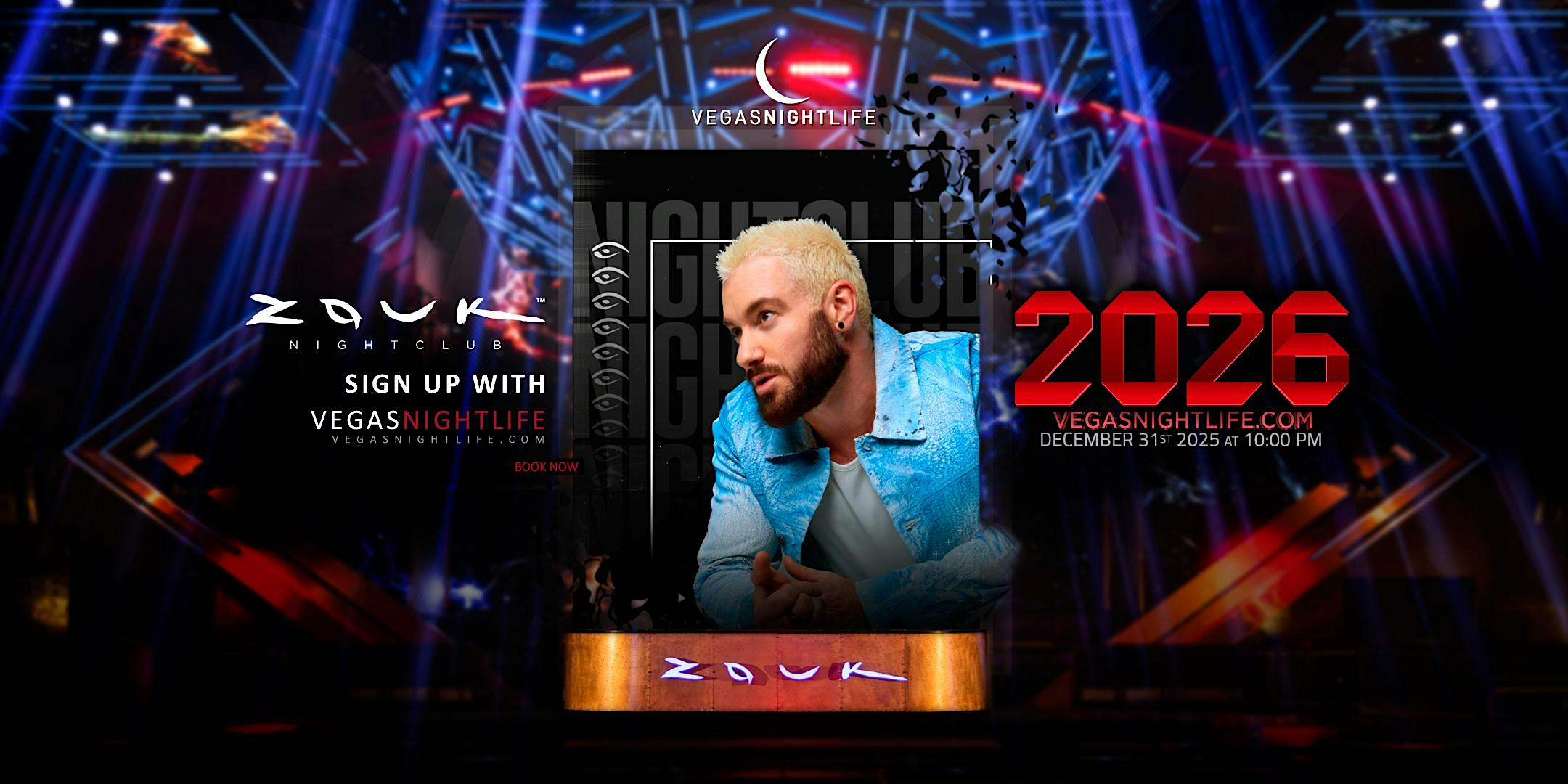 James Hype | Vegas New Year’s Eve Party | Zouk at Zouk Nightclub – Las Vegas, NV